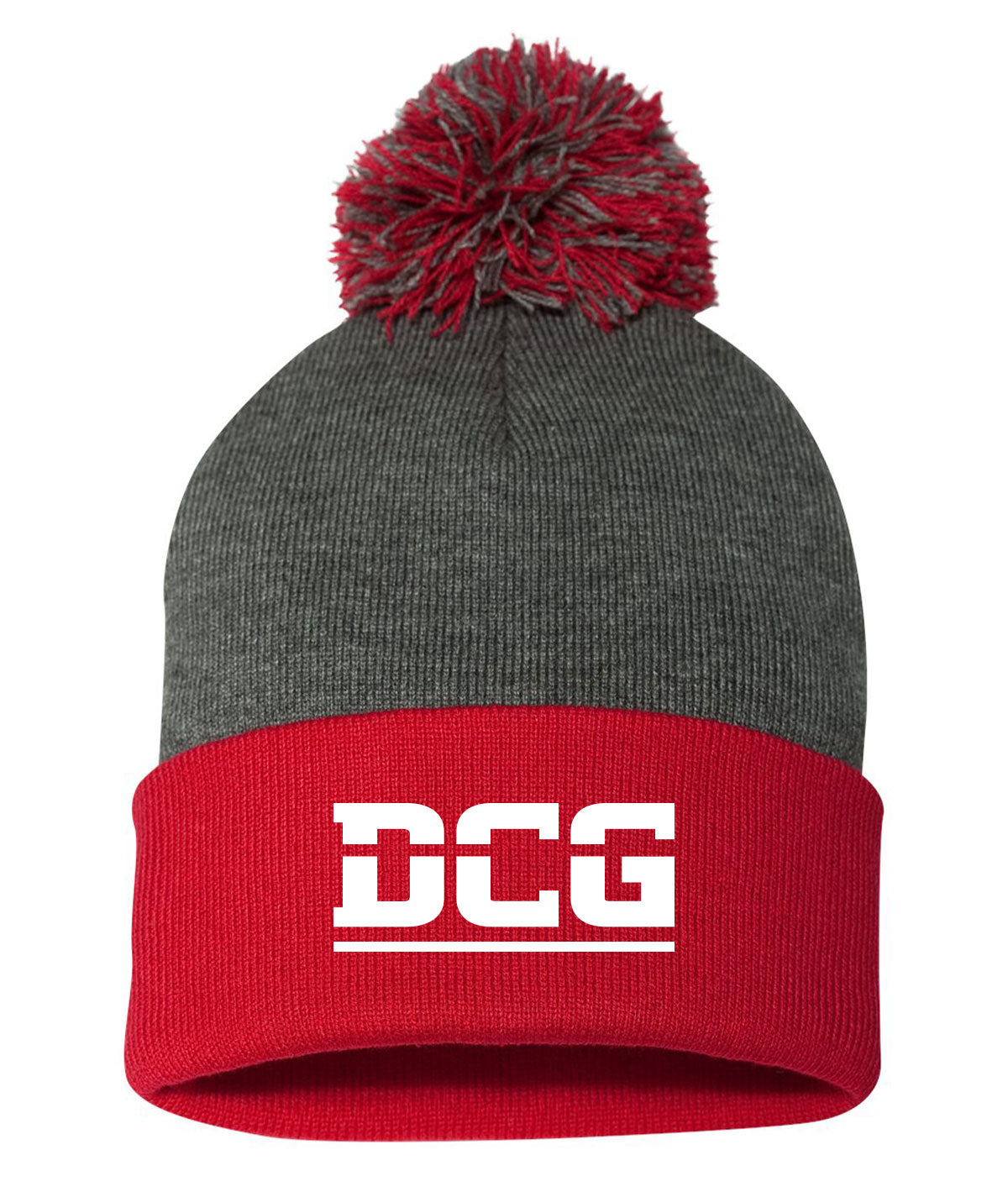 DCG Mustangs Pom Beanie