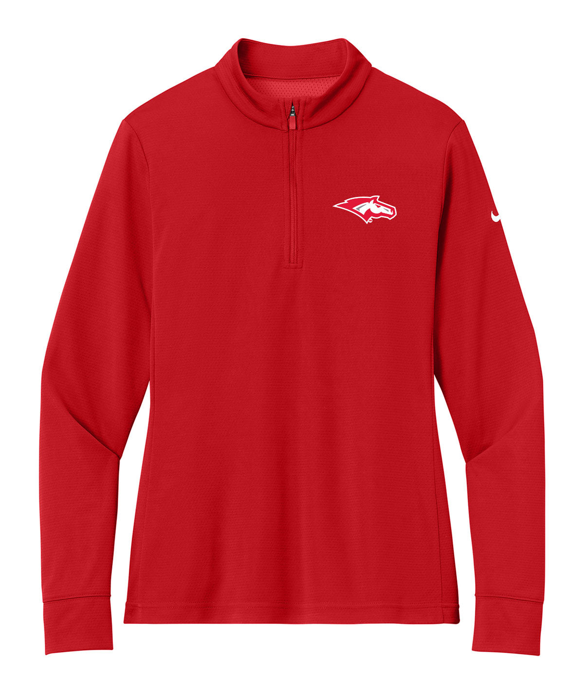 School Pride Womens Nike 1/2 Zip Cover Up