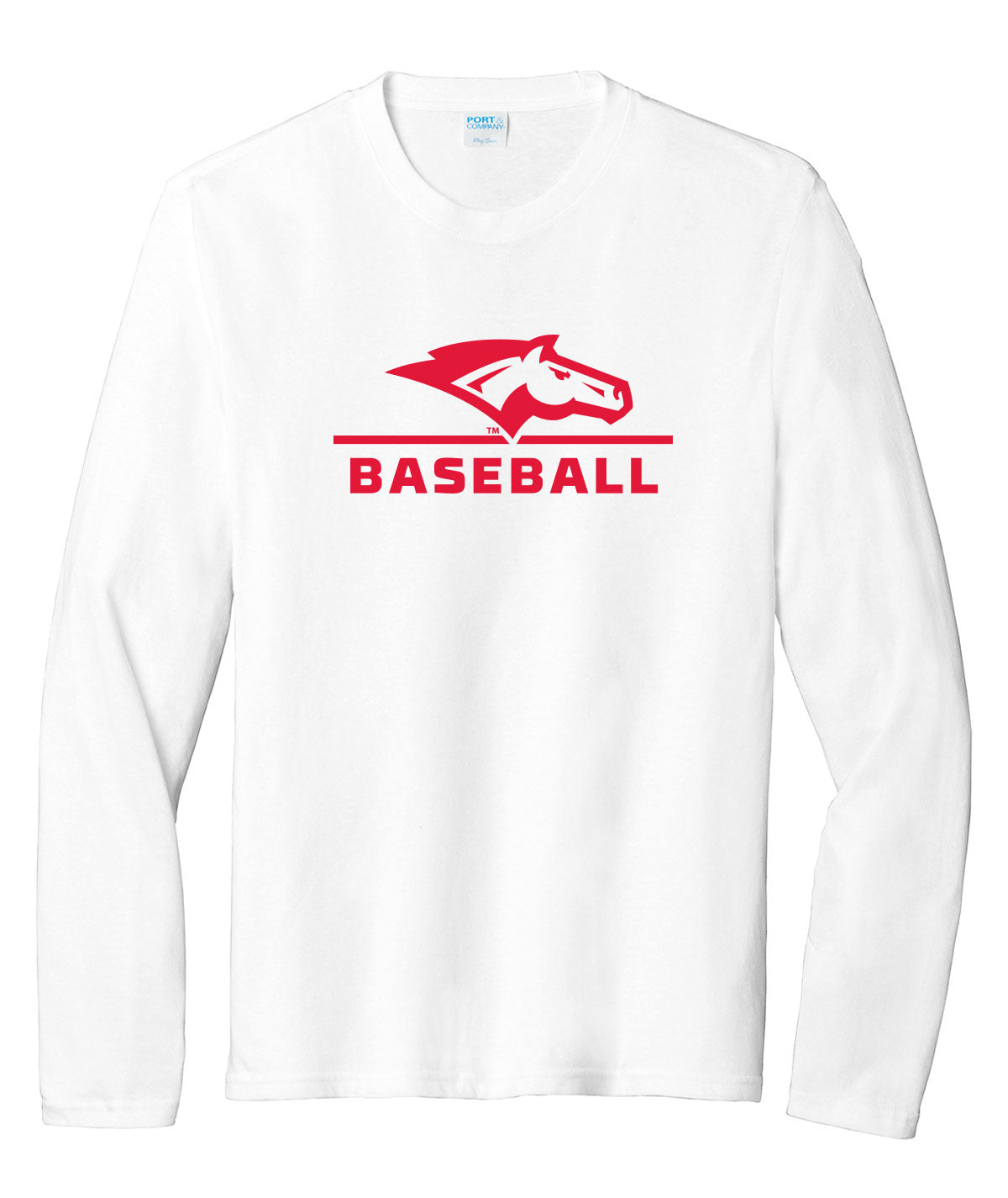 DCG Mustangs Baseball Long-Sleeve Soft Tee