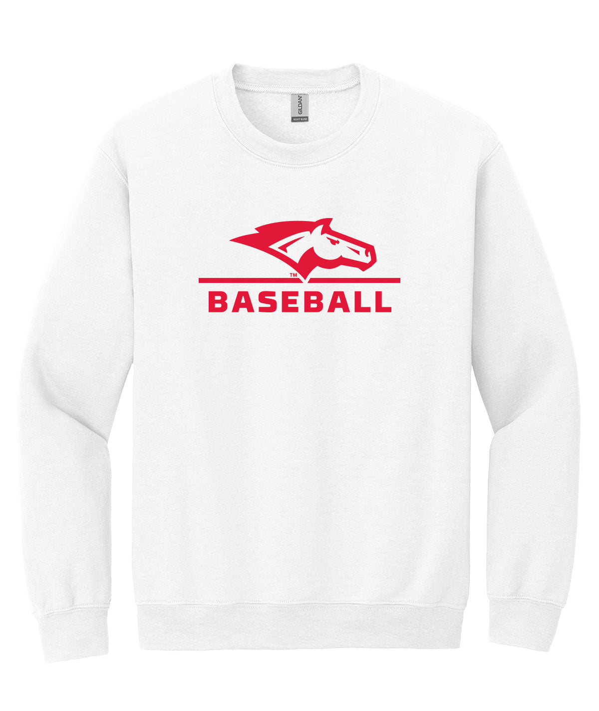 DCG Mustangs Baseball Crewneck Sweatshirt
