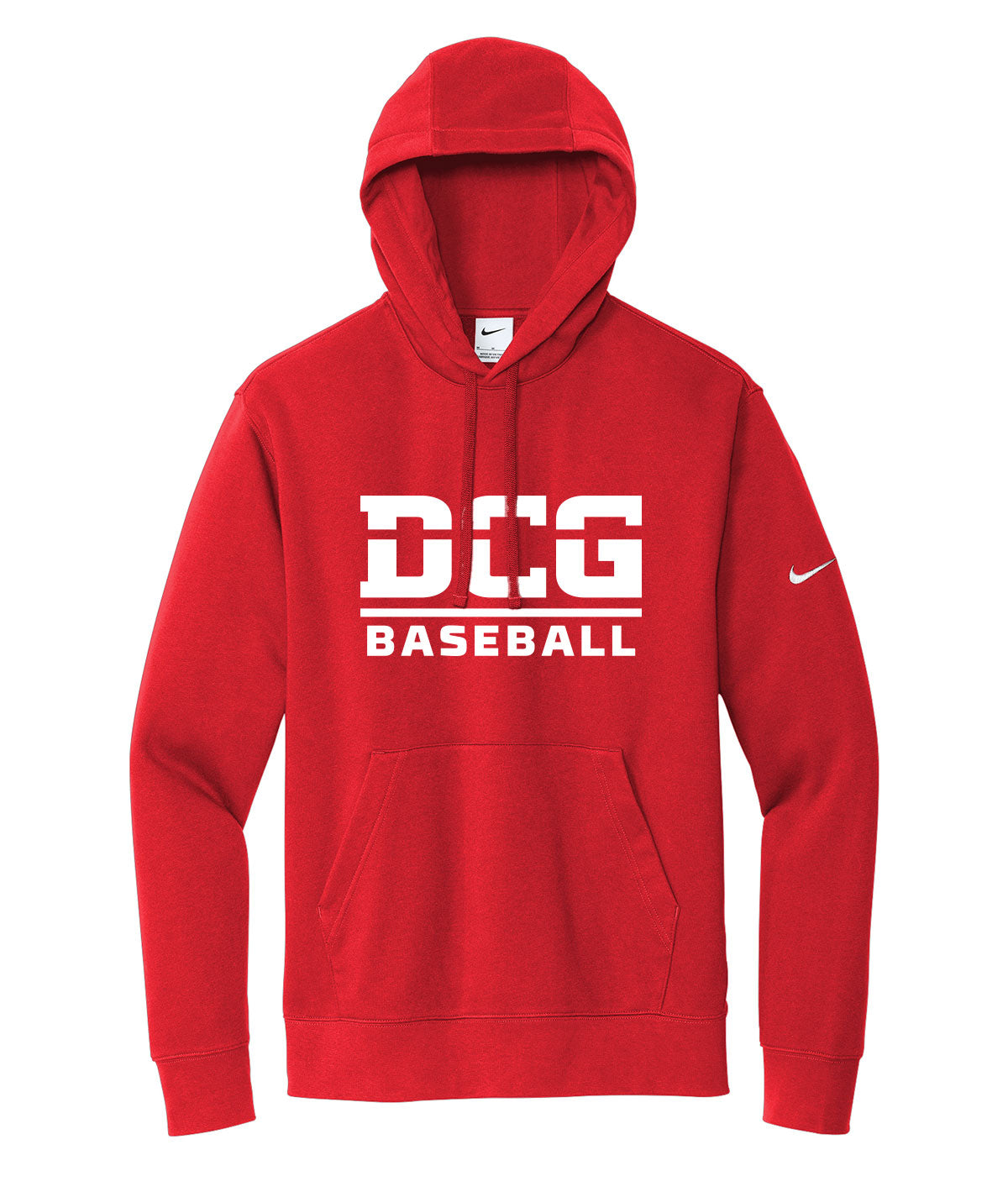 DCG Mustangs Baseball Nike Fleece Hoodie