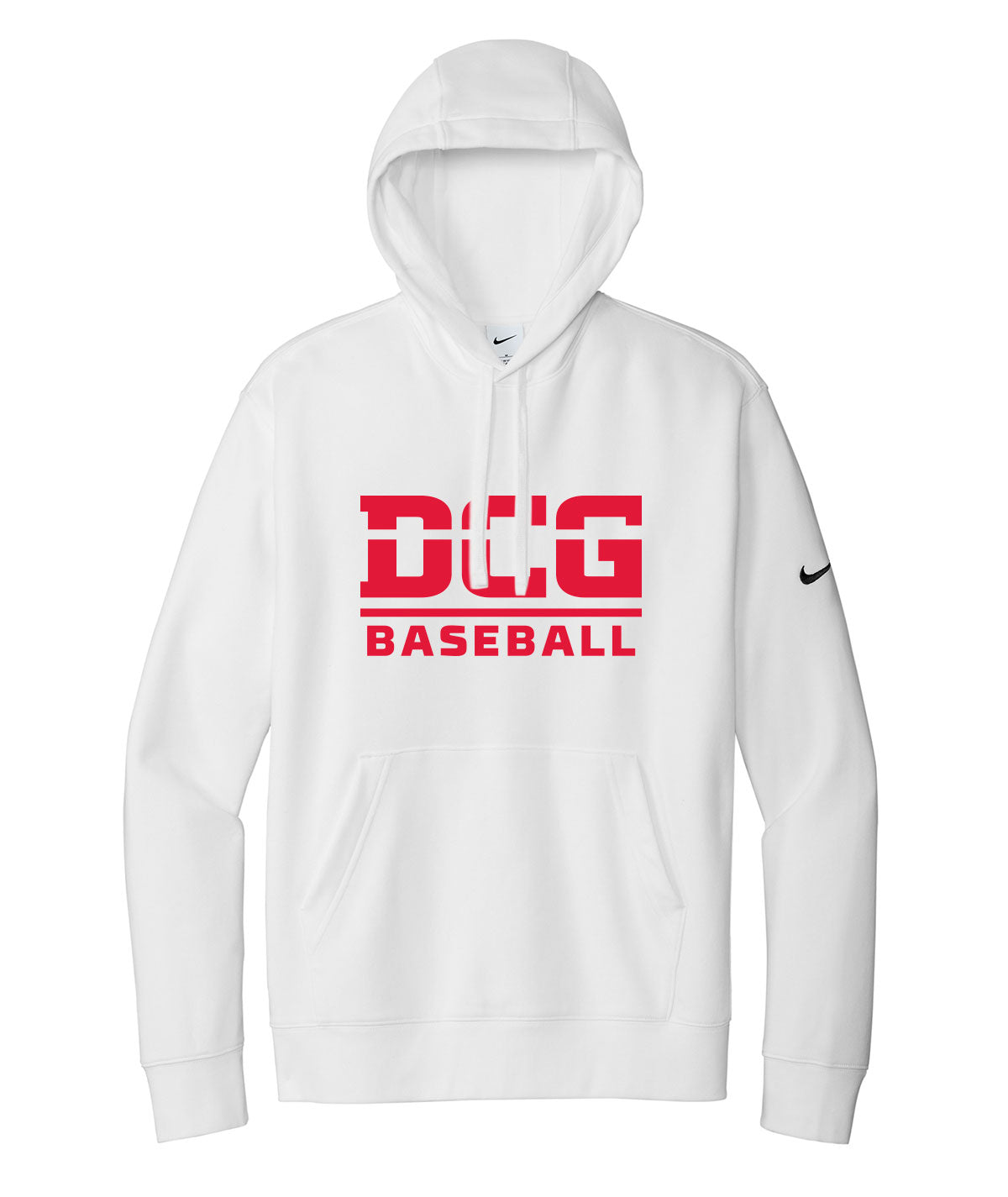 DCG Mustangs Baseball Nike Fleece Hoodie