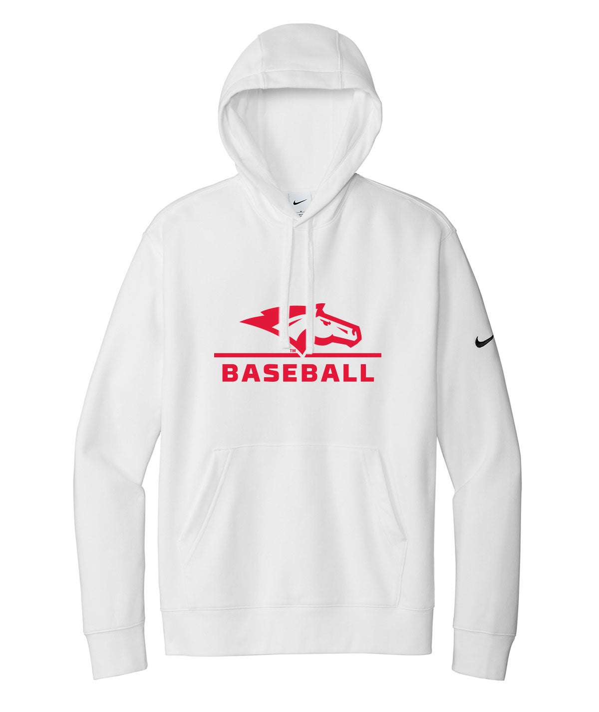 DCG Mustangs Baseball Nike Fleece Hoodie