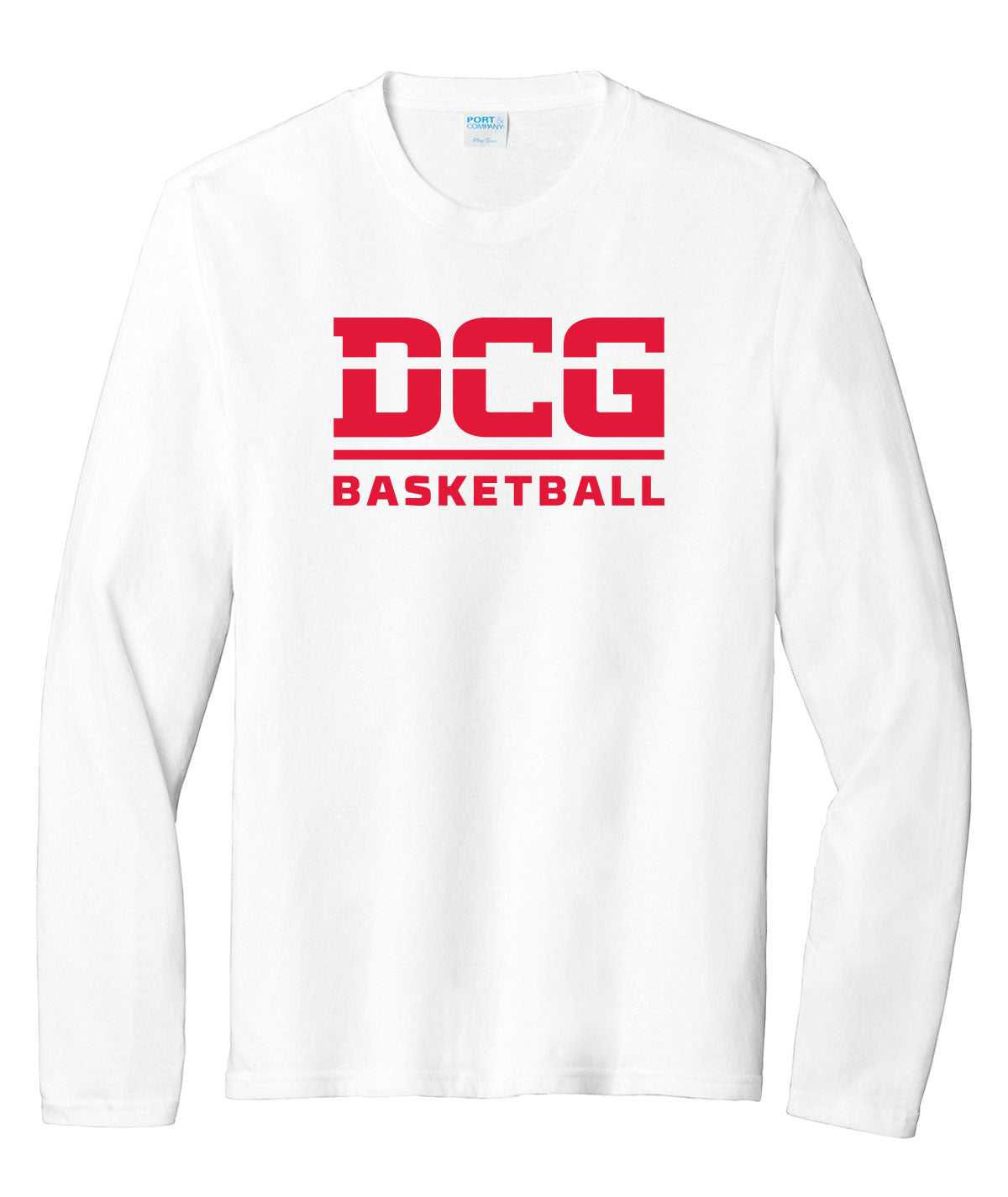 DCG Mustangs Basketball Long-Sleeve Soft Tee