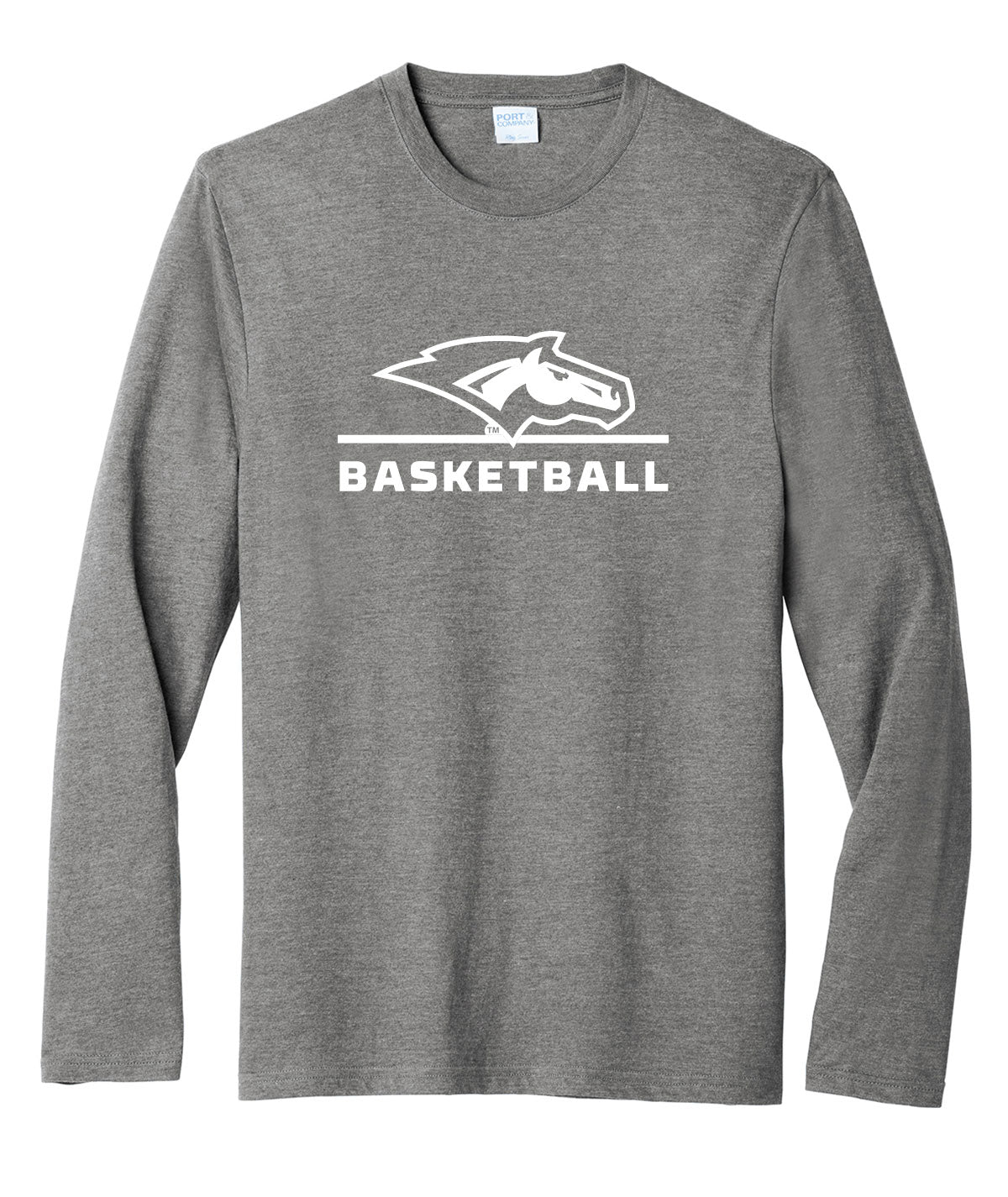 DCG Mustangs Basketball Long-Sleeve Soft Tee