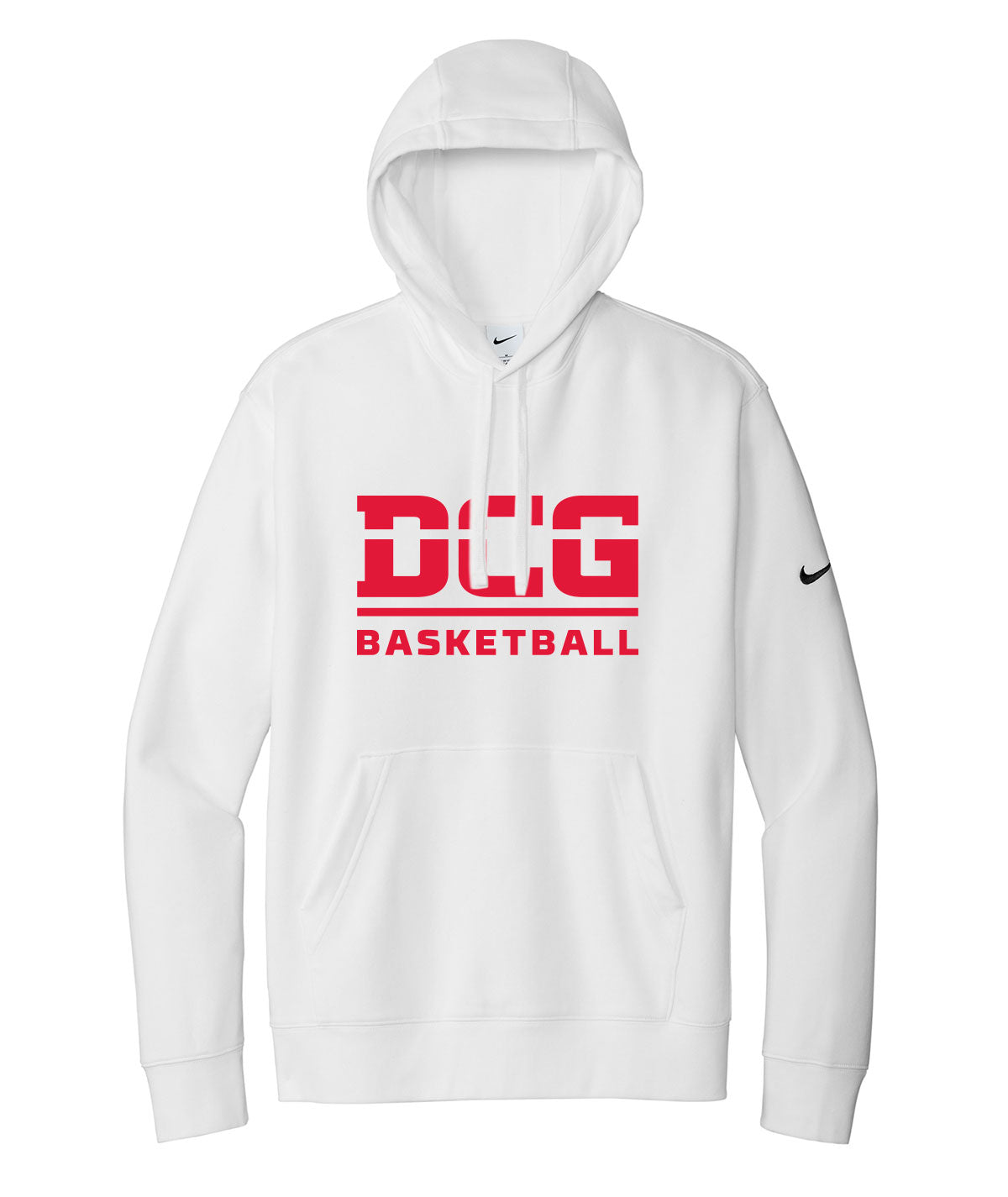 DCG Mustangs Basketball Nike Fleece Hoodie