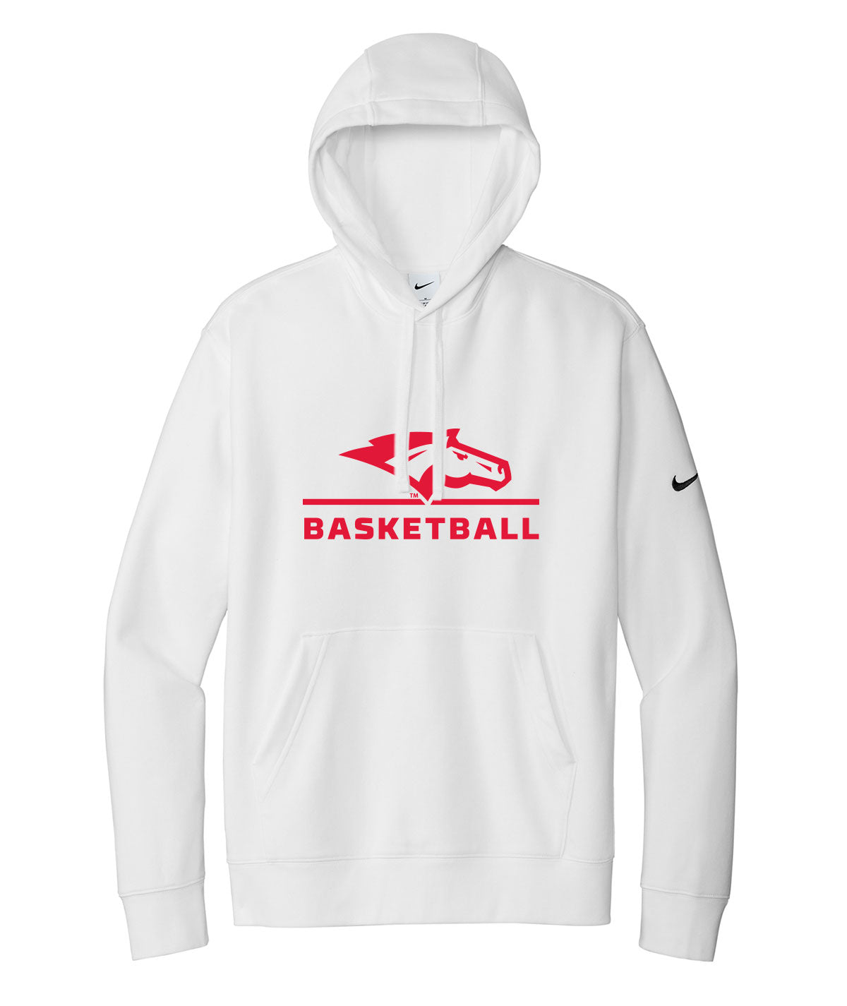 DCG Mustangs Basketball Nike Fleece Hoodie