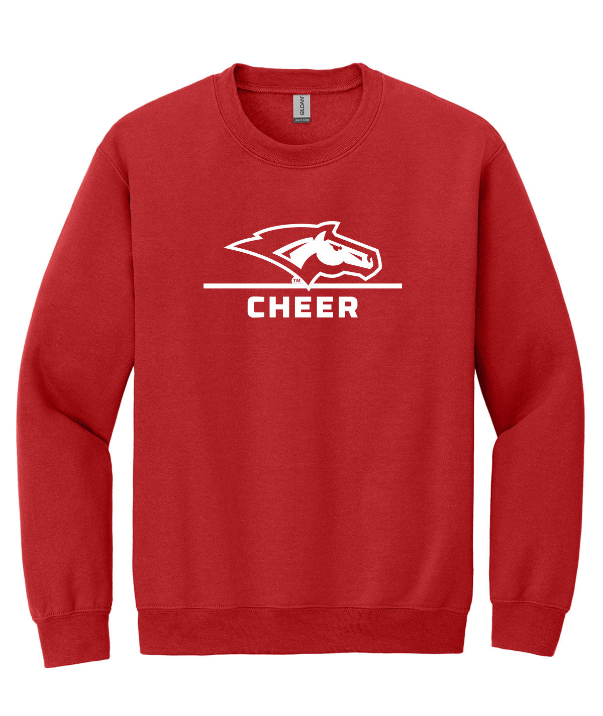 DCG Mustangs Cheer Crewneck Sweatshirt