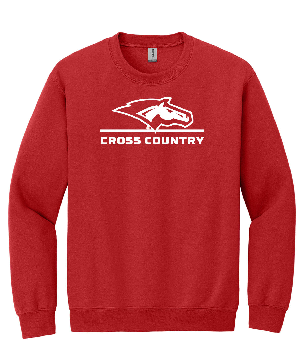 DCG Mustangs Cross Country Crewneck Sweatshirt