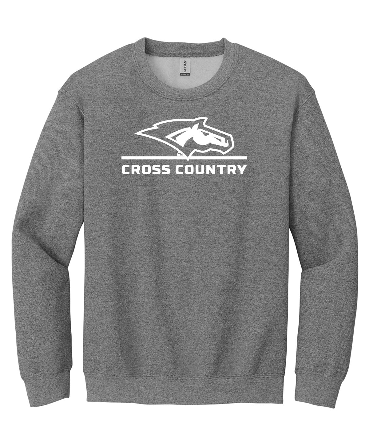 DCG Mustangs Cross Country Crewneck Sweatshirt