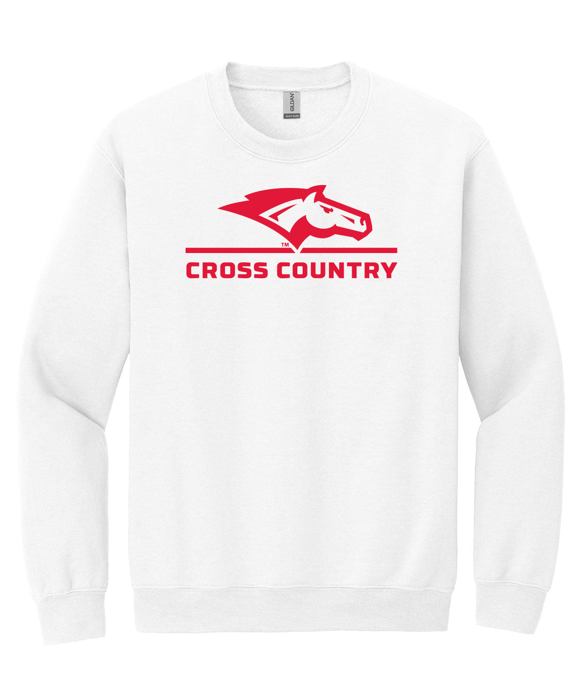DCG Mustangs Cross Country Crewneck Sweatshirt