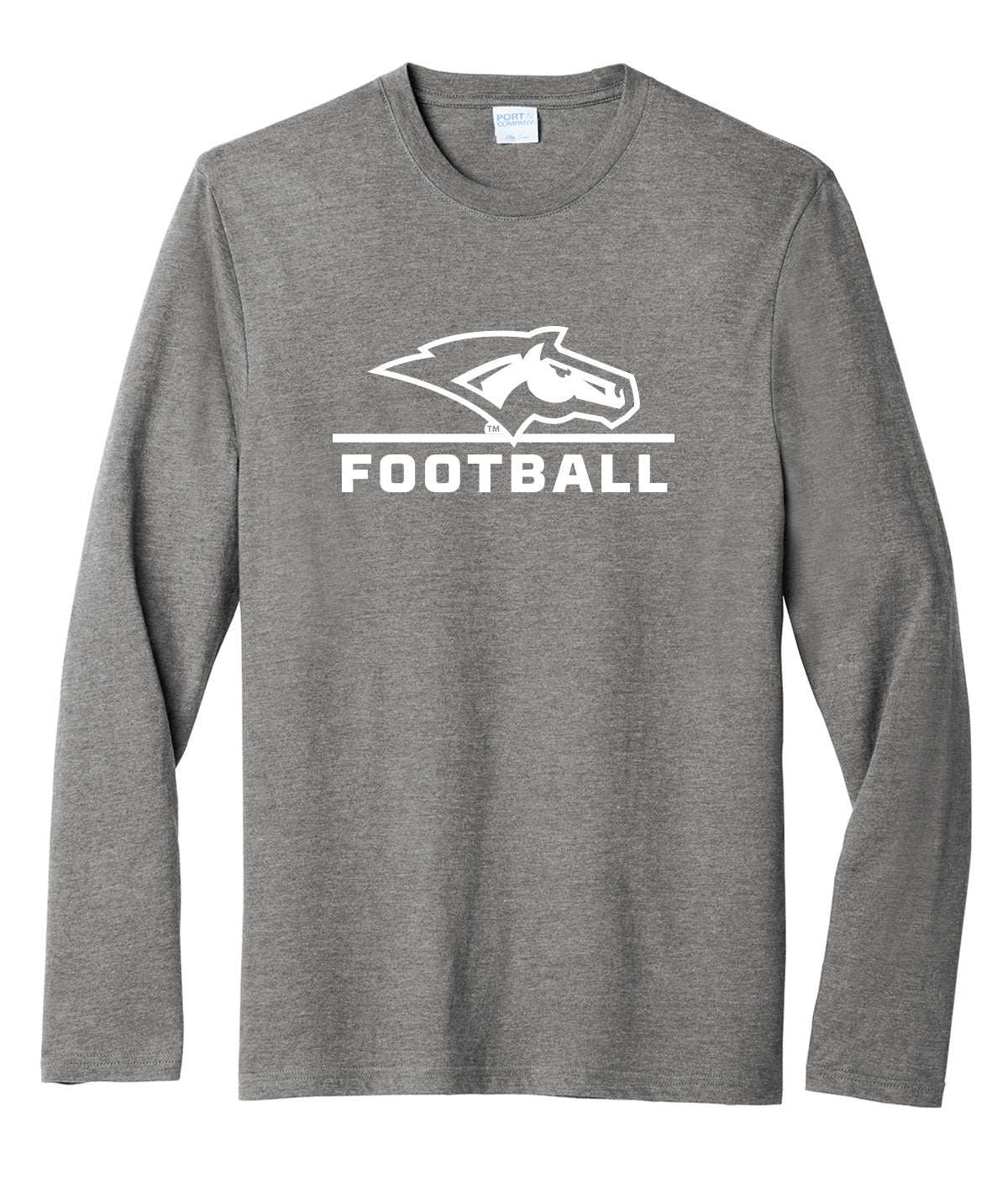 DCG Mustangs Football Long-Sleeve Soft Tee