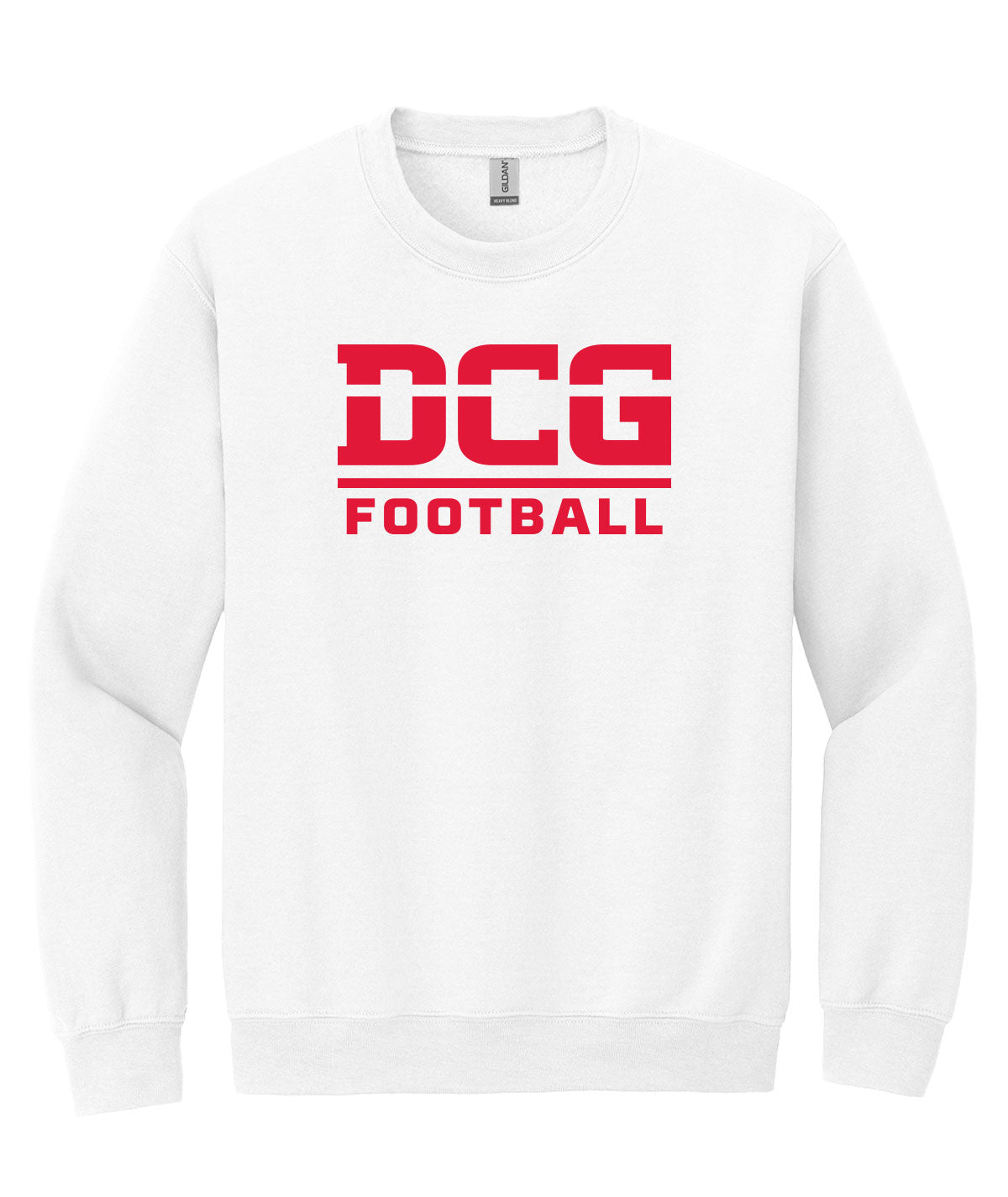 DCG Mustangs Football Crewneck Sweatshirt