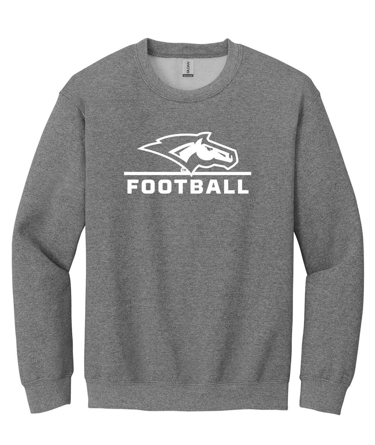 DCG Mustangs Football Crewneck Sweatshirt