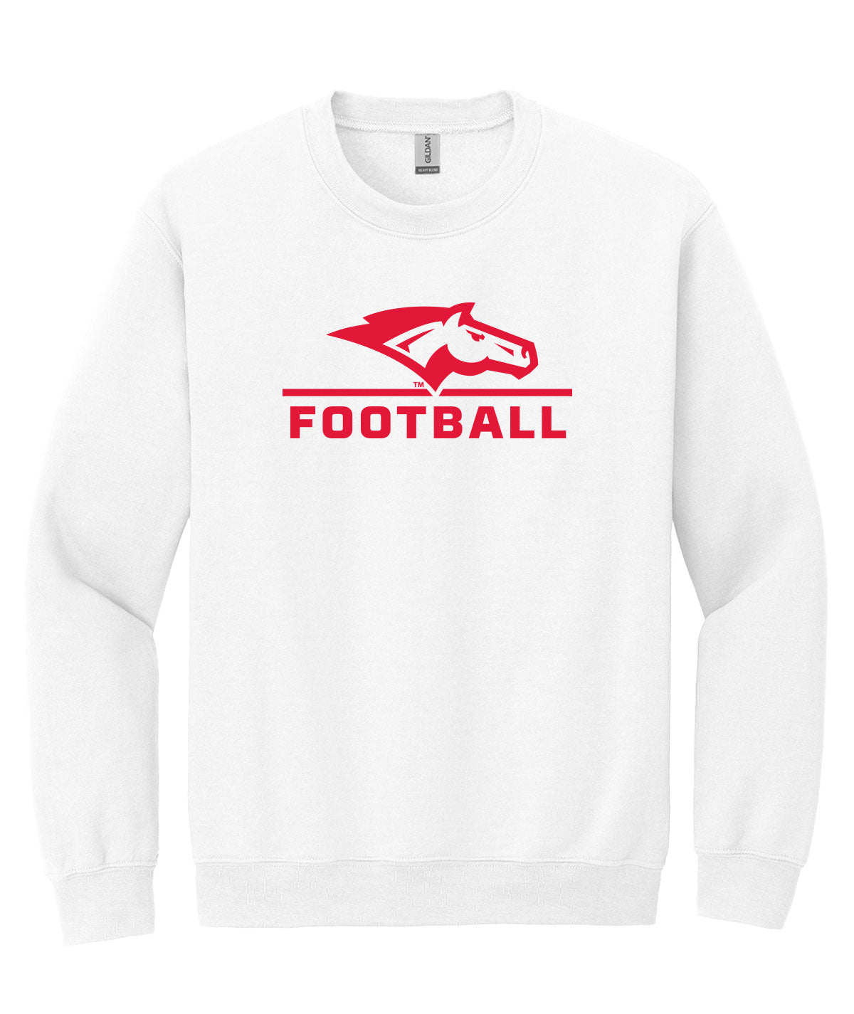 DCG Mustangs Football Crewneck Sweatshirt