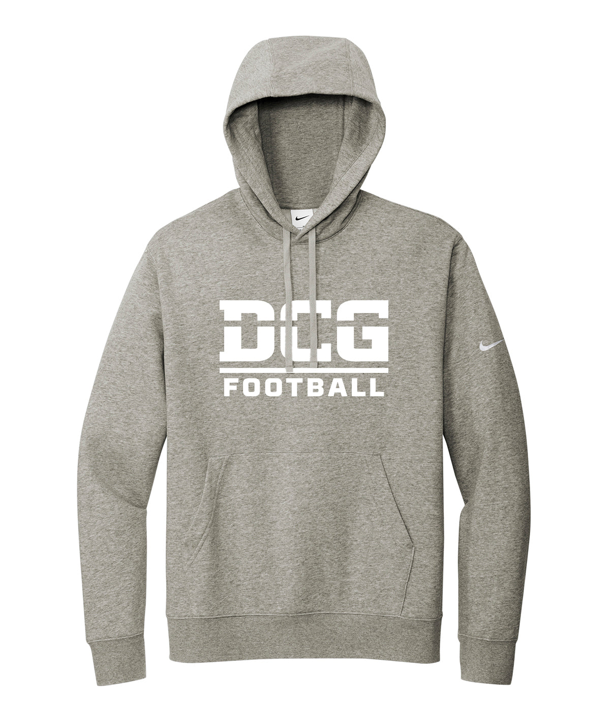 DCG Mustangs Football Nike Fleece Hoodie