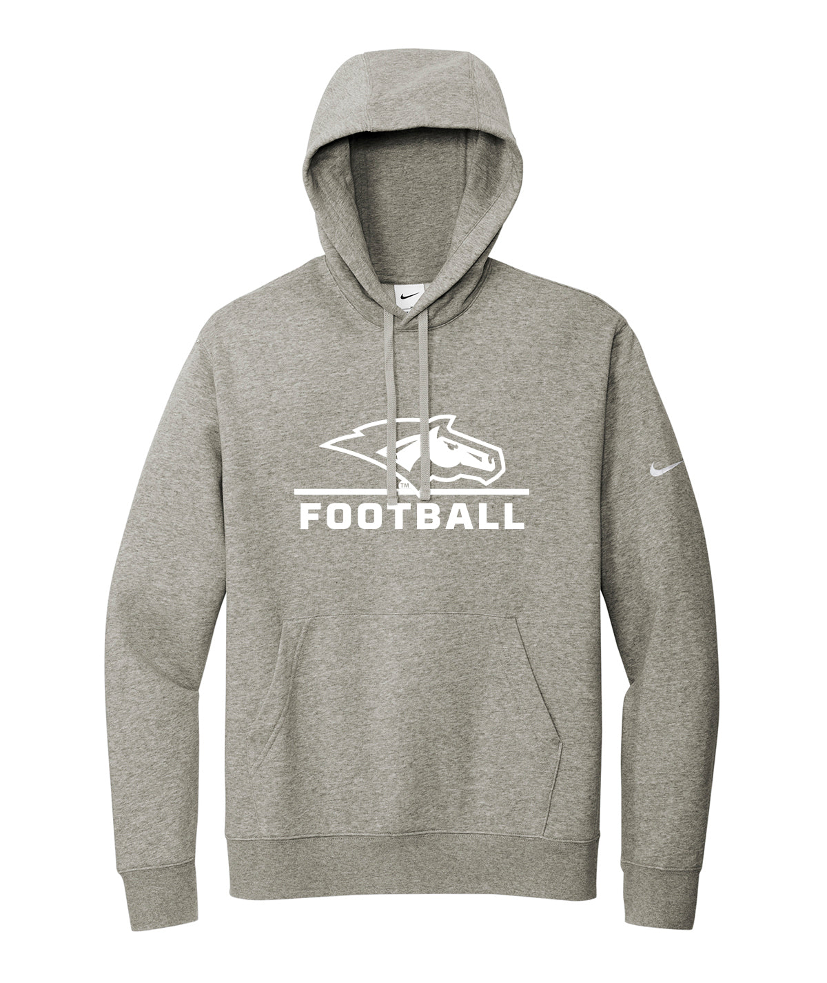 DCG Mustangs Football Nike Fleece Hoodie