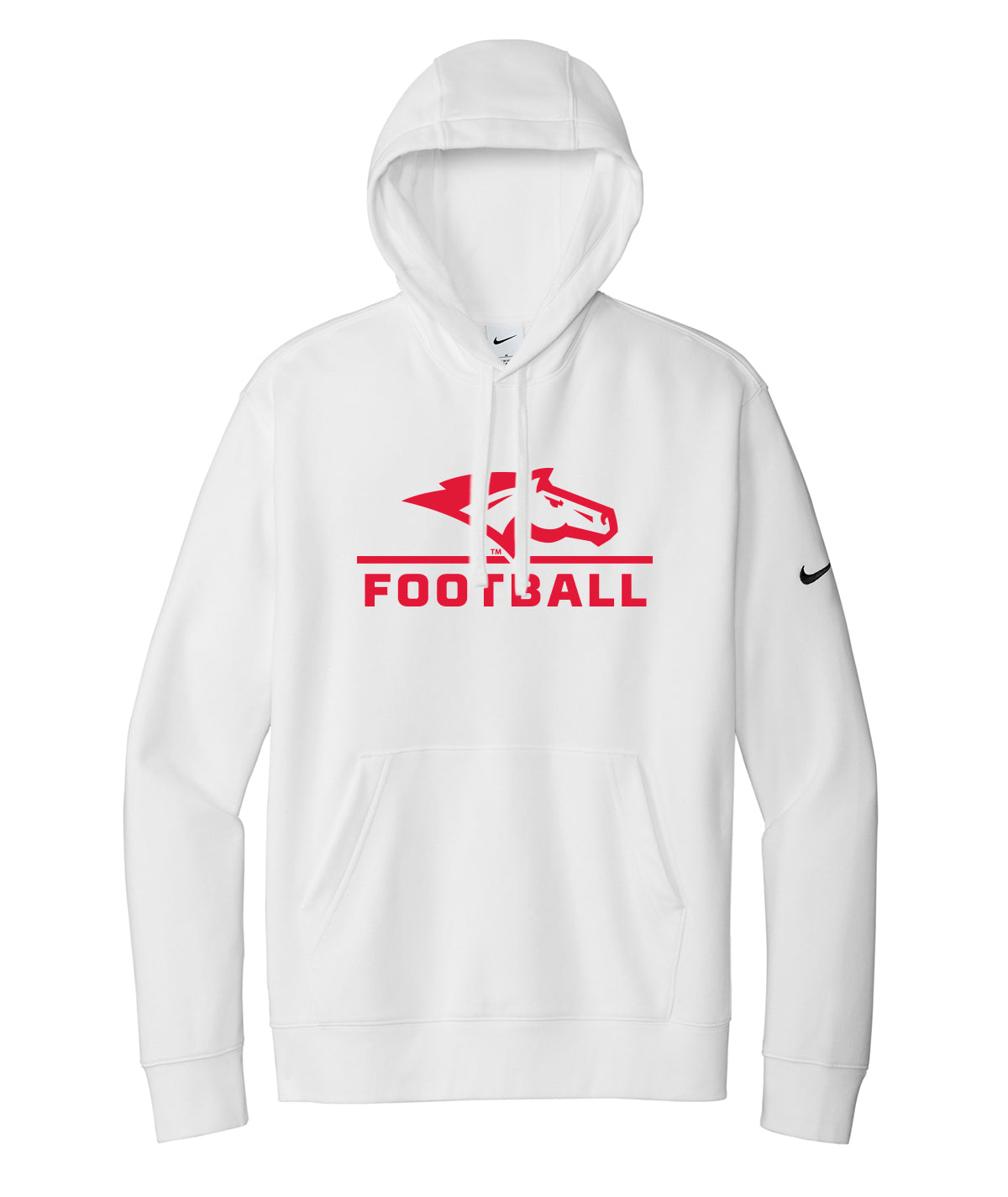 DCG Mustangs Football Nike Fleece Hoodie