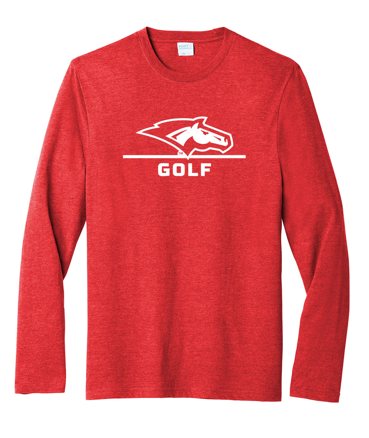 DCG Mustangs Golf Long-Sleeve Soft Tee