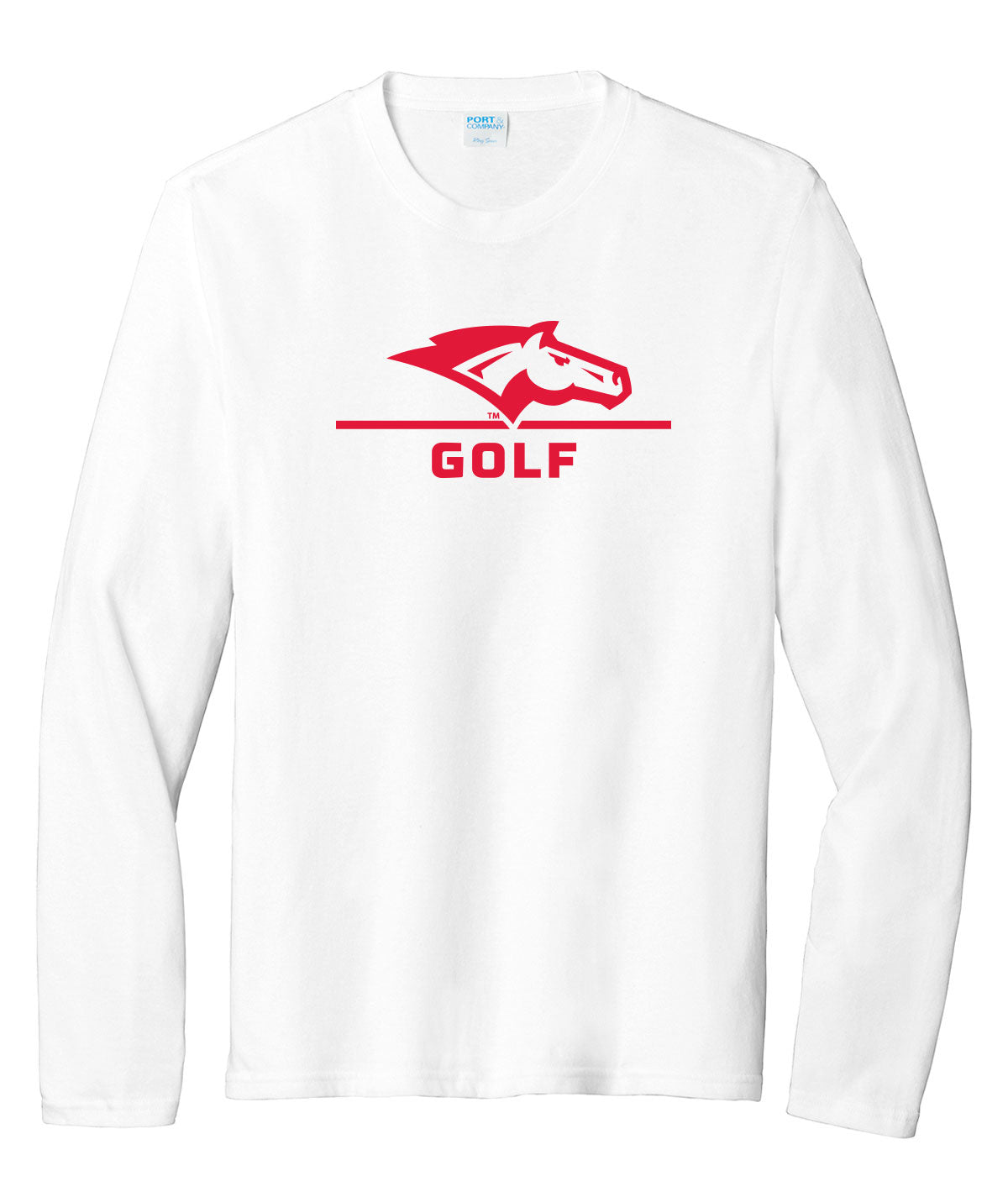 DCG Mustangs Golf Long-Sleeve Soft Tee