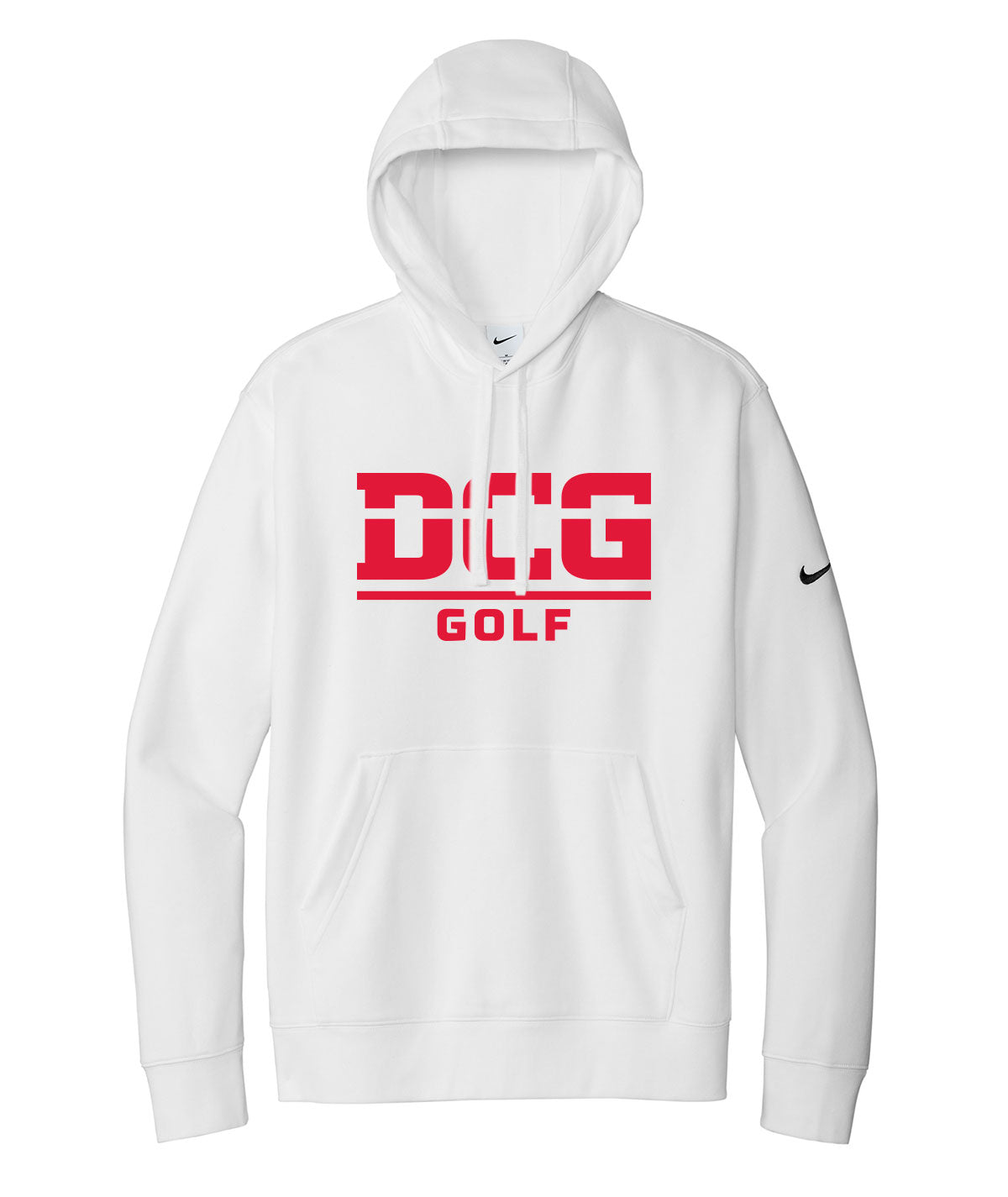 DCG Mustangs Golf Nike Fleece Hoodie