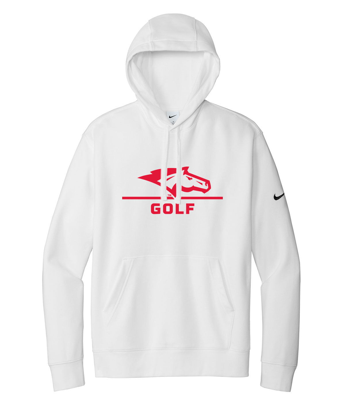 DCG Mustangs Golf Nike Fleece Hoodie