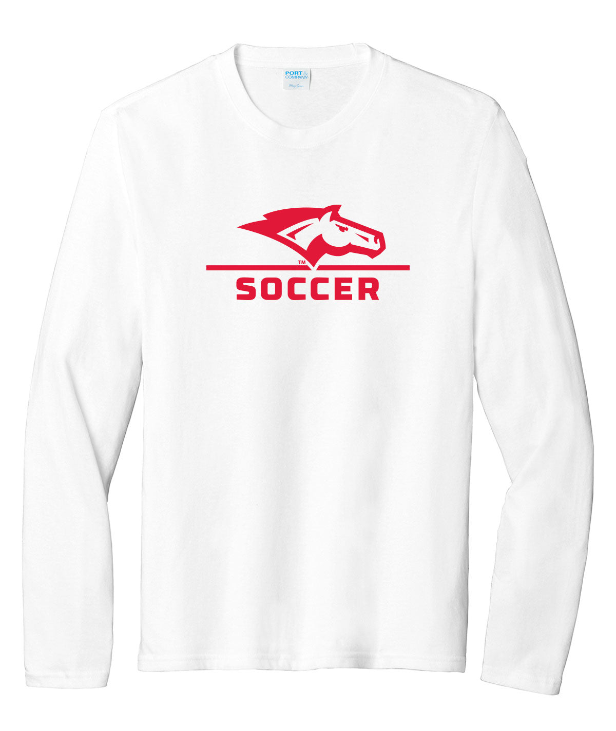 DCG Mustangs Soccer Long-Sleeve Soft Tee