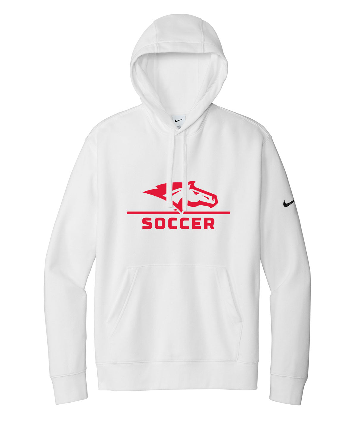 DCG Mustangs Soccer Nike Fleece Hoodie