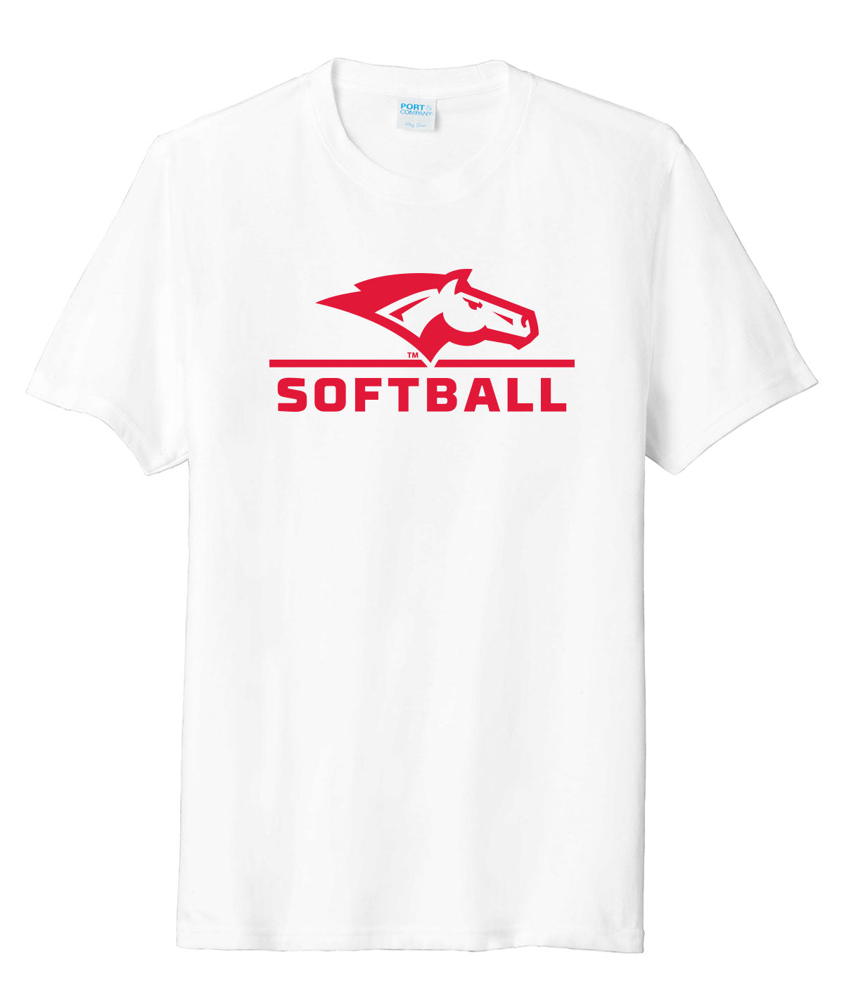 DCG Mustangs Softball Soft Tee