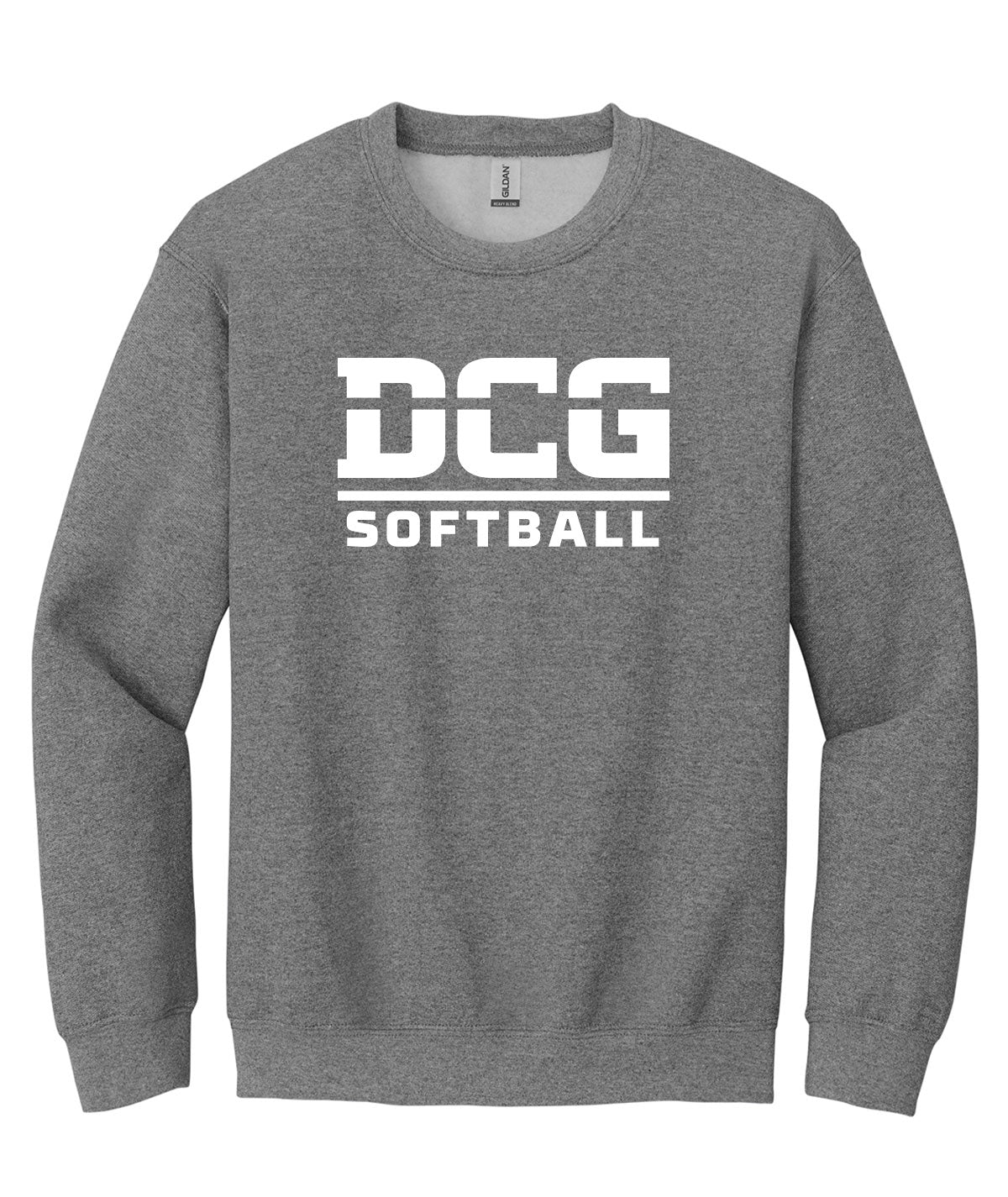 DCG Mustangs Softball Crewneck Sweatshirt