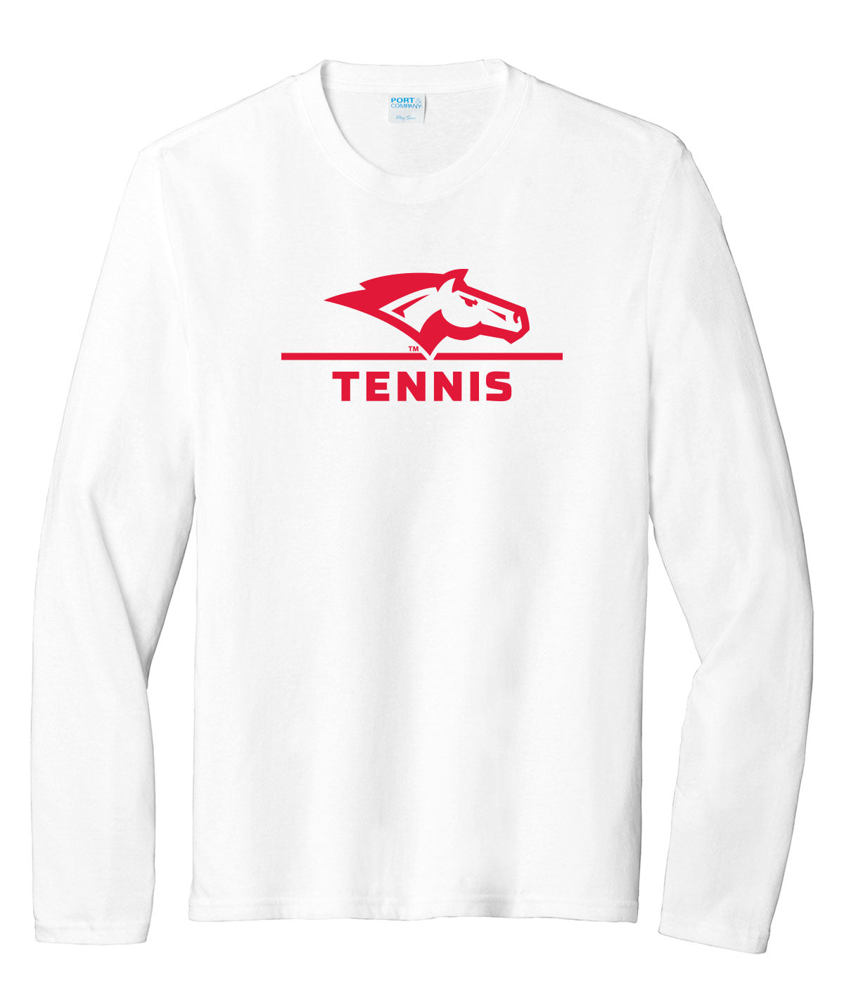 DCG Mustangs Tennis Long-Sleeve Soft Tee
