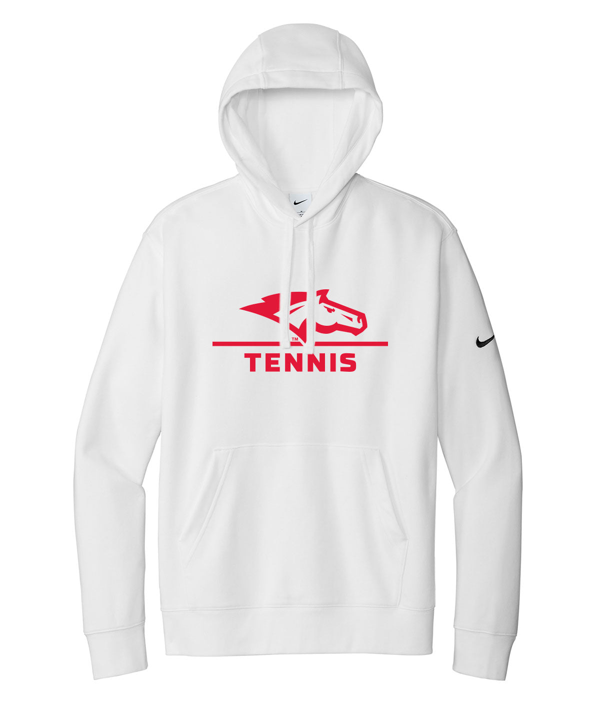 DCG Mustangs Tennis Nike Fleece Hoodie