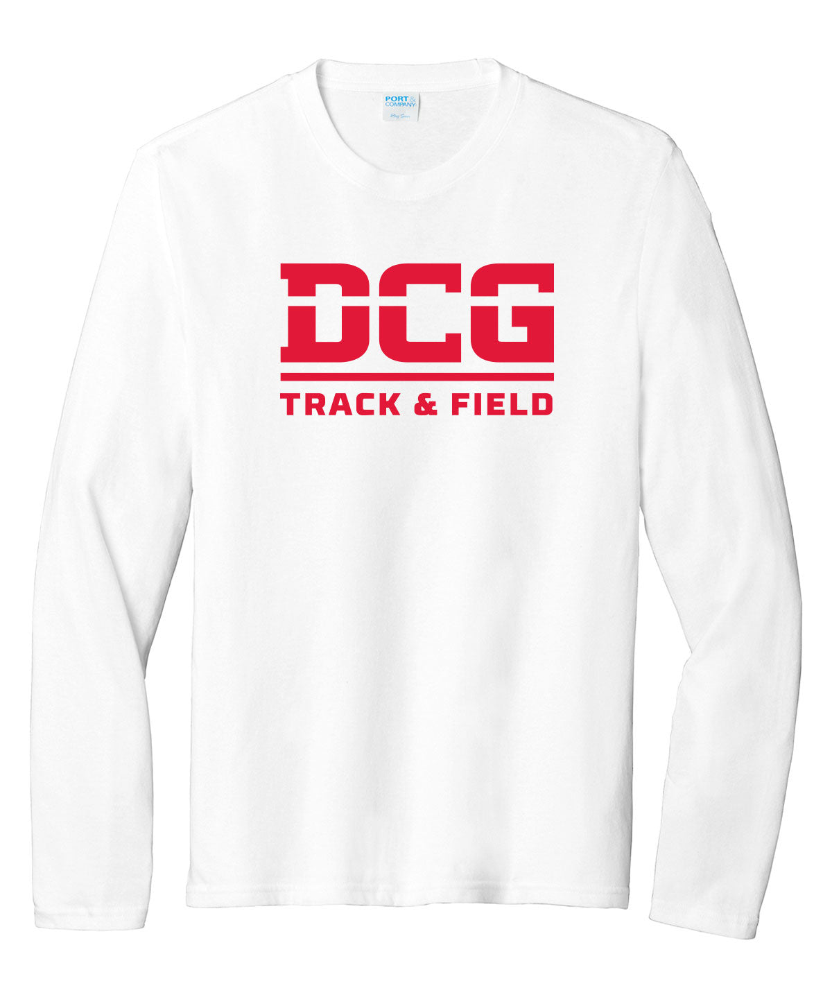 DCG Mustangs Track & Field Long-Sleeve Soft Tee