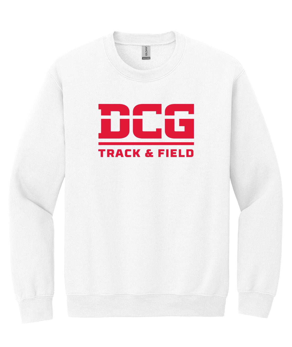 DCG Mustangs Track & Field Crewneck Sweatshirt