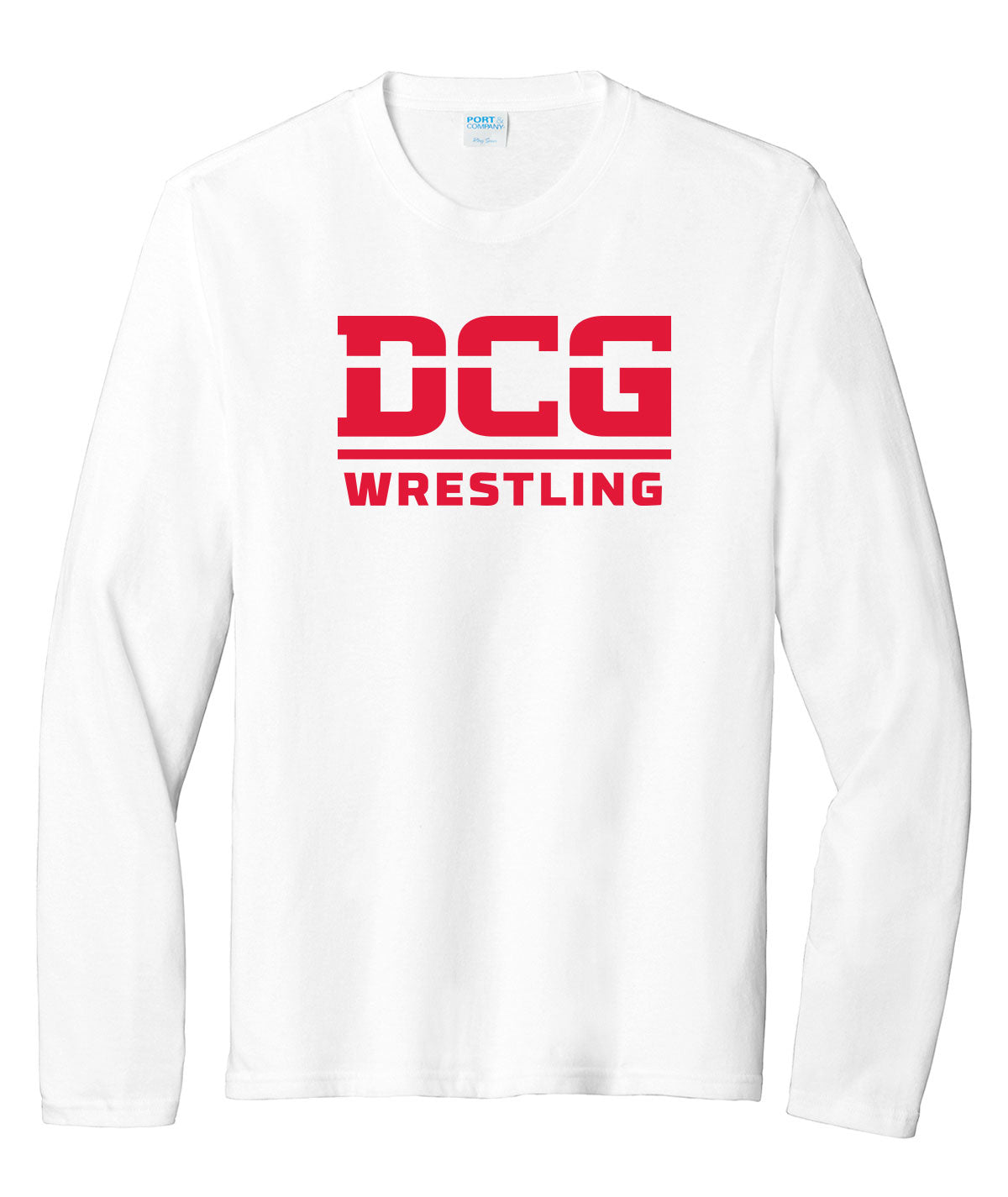 DCG Mustangs Wrestling Long-Sleeve Soft Tee