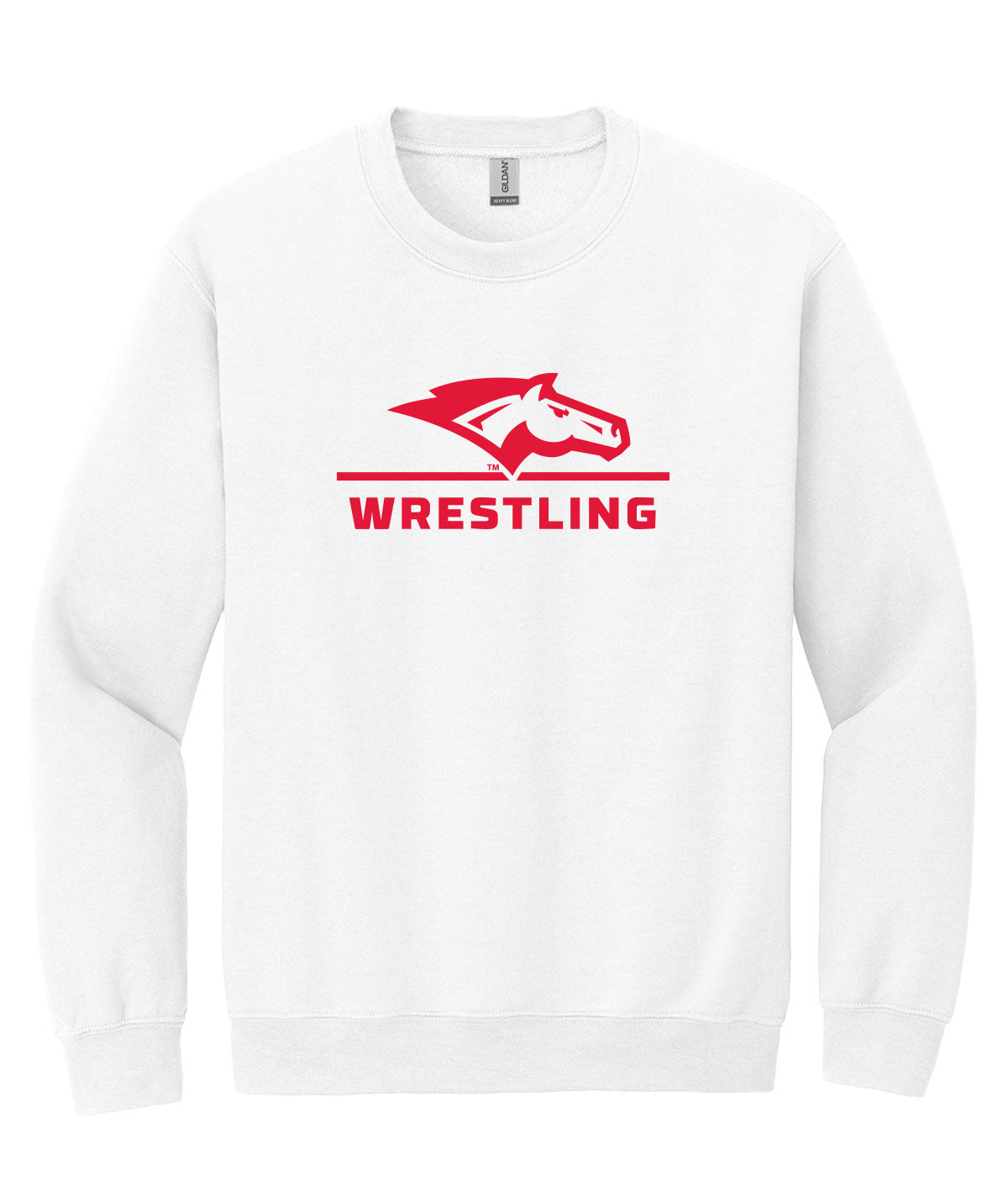 DCG Mustangs Wrestling Crewneck Sweatshirt