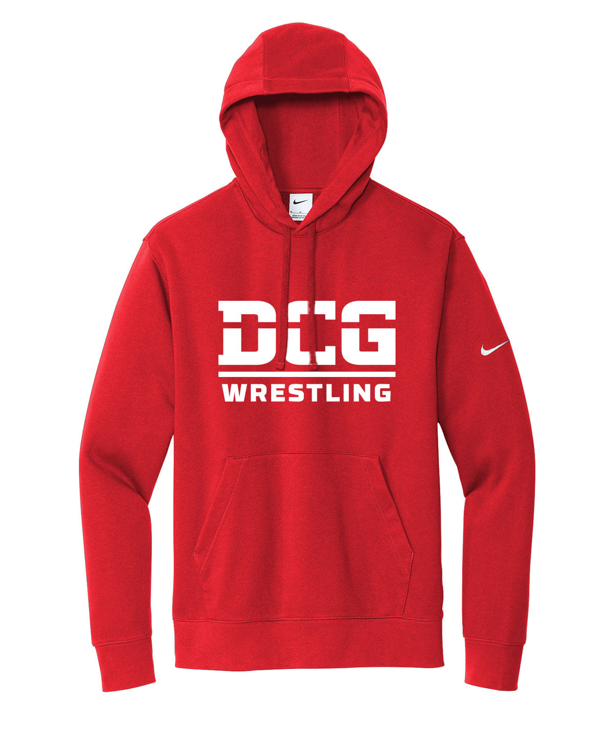 DCG Mustangs Wrestling Nike Fleece Hoodie