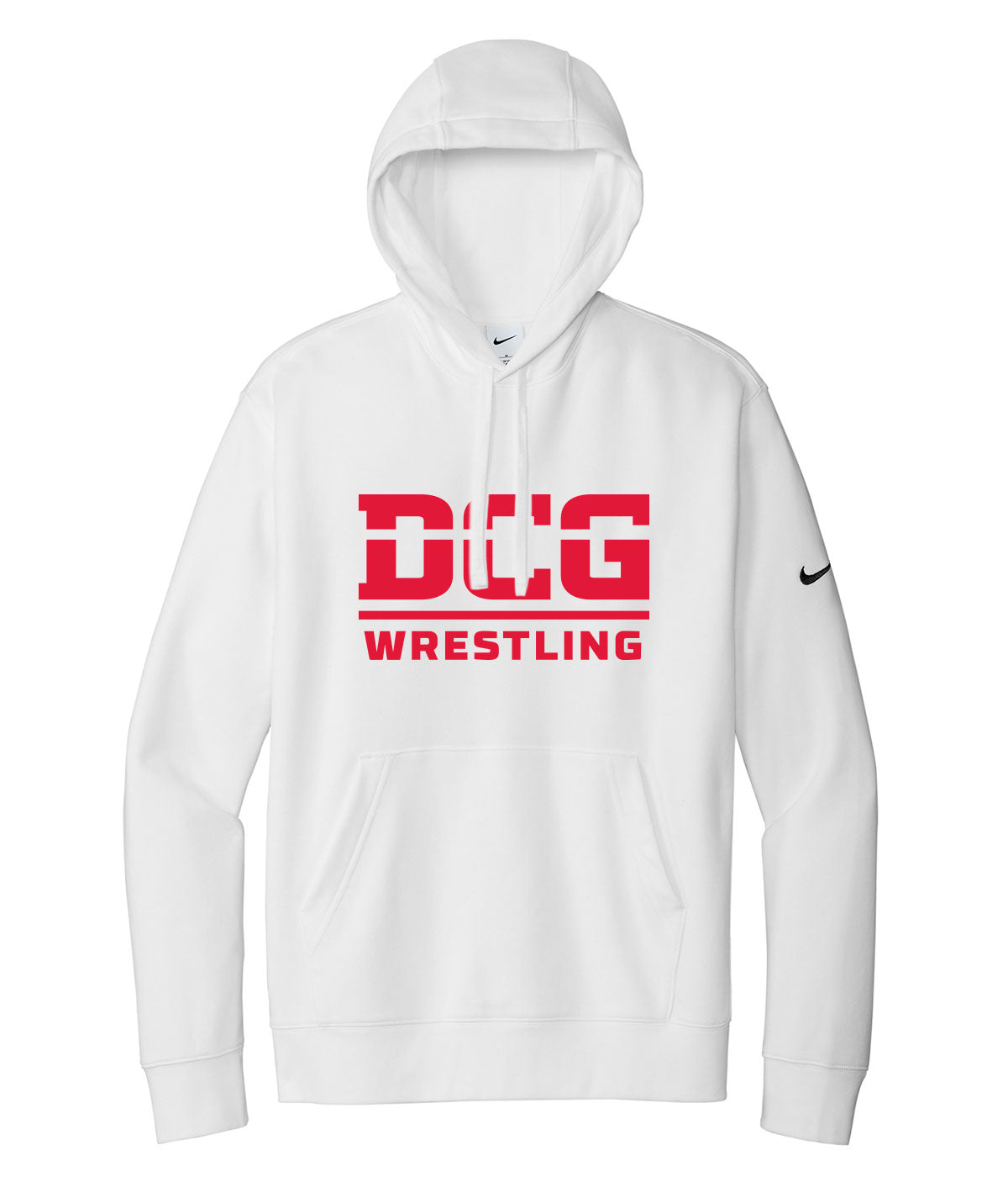 DCG Mustangs Wrestling Nike Fleece Hoodie