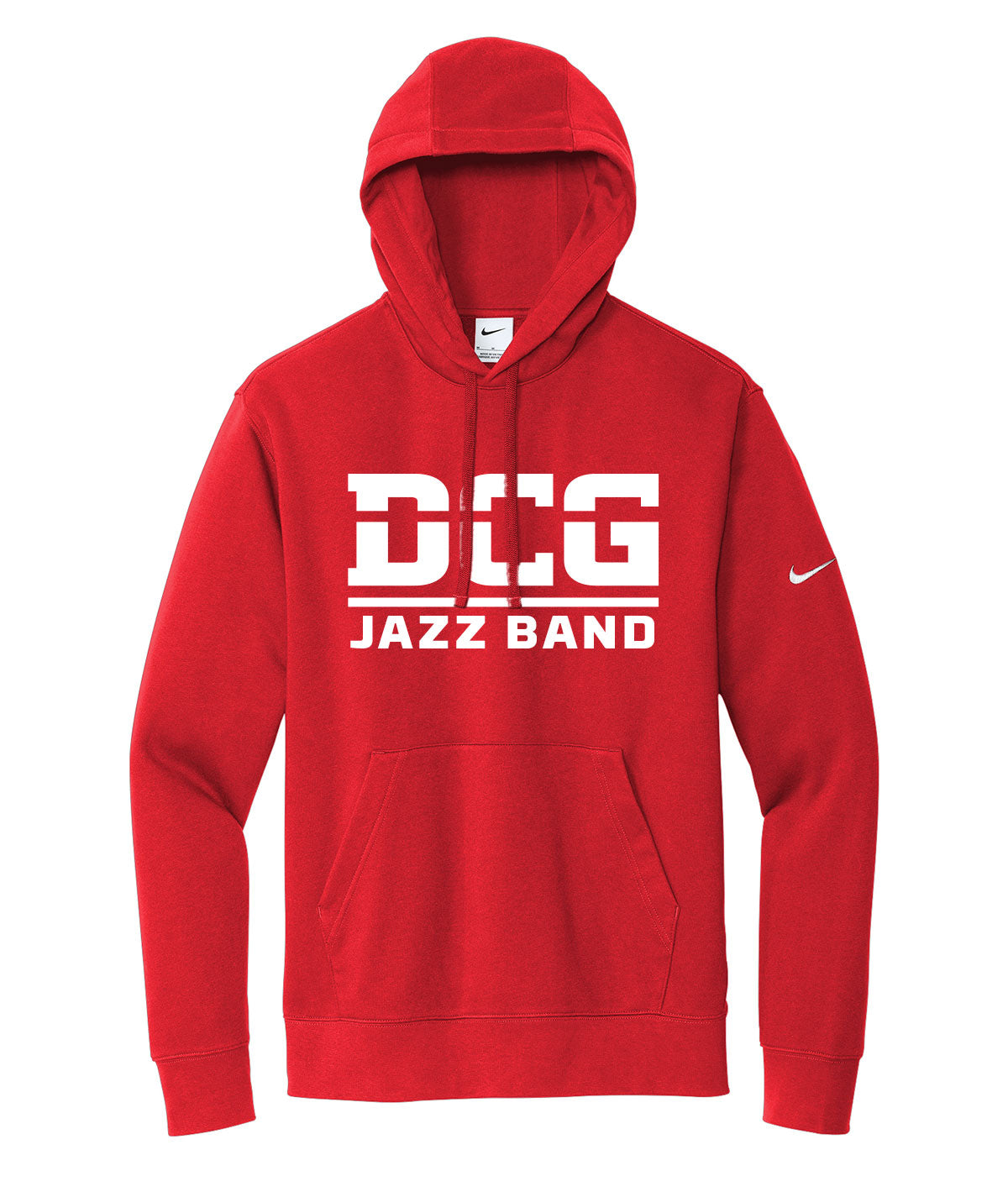DCG Mustangs Jazz Band Nike Fleece Hoodie