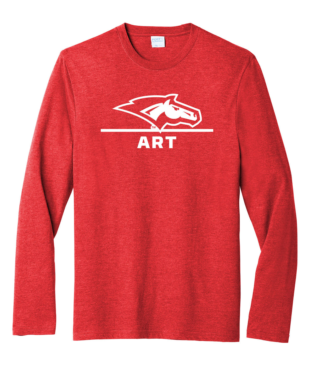 DCG Mustangs Art Long-Sleeve Soft Tee