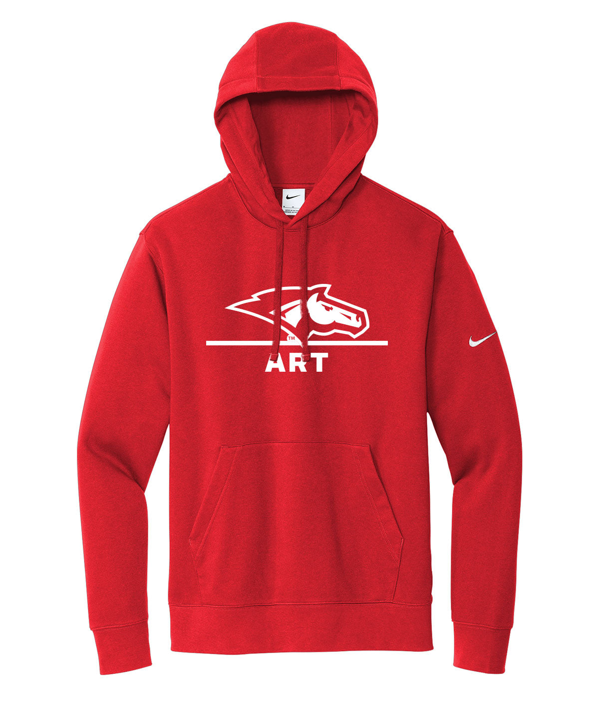 DCG Mustangs Art Nike Fleece Hoodie