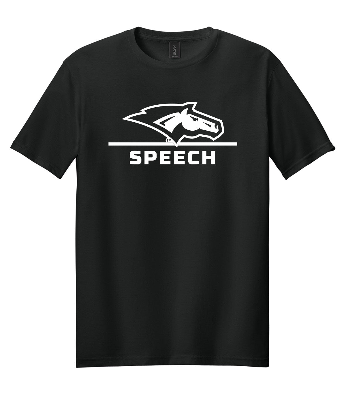 DCG Mustangs Speech Soft Tee