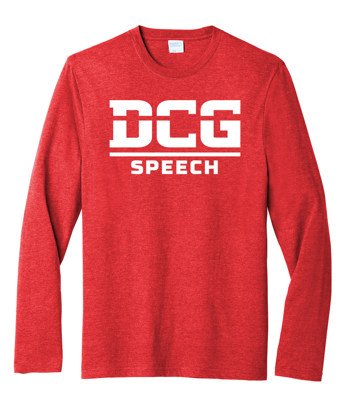 DCG Mustangs Speech Long-Sleeve Soft Tee