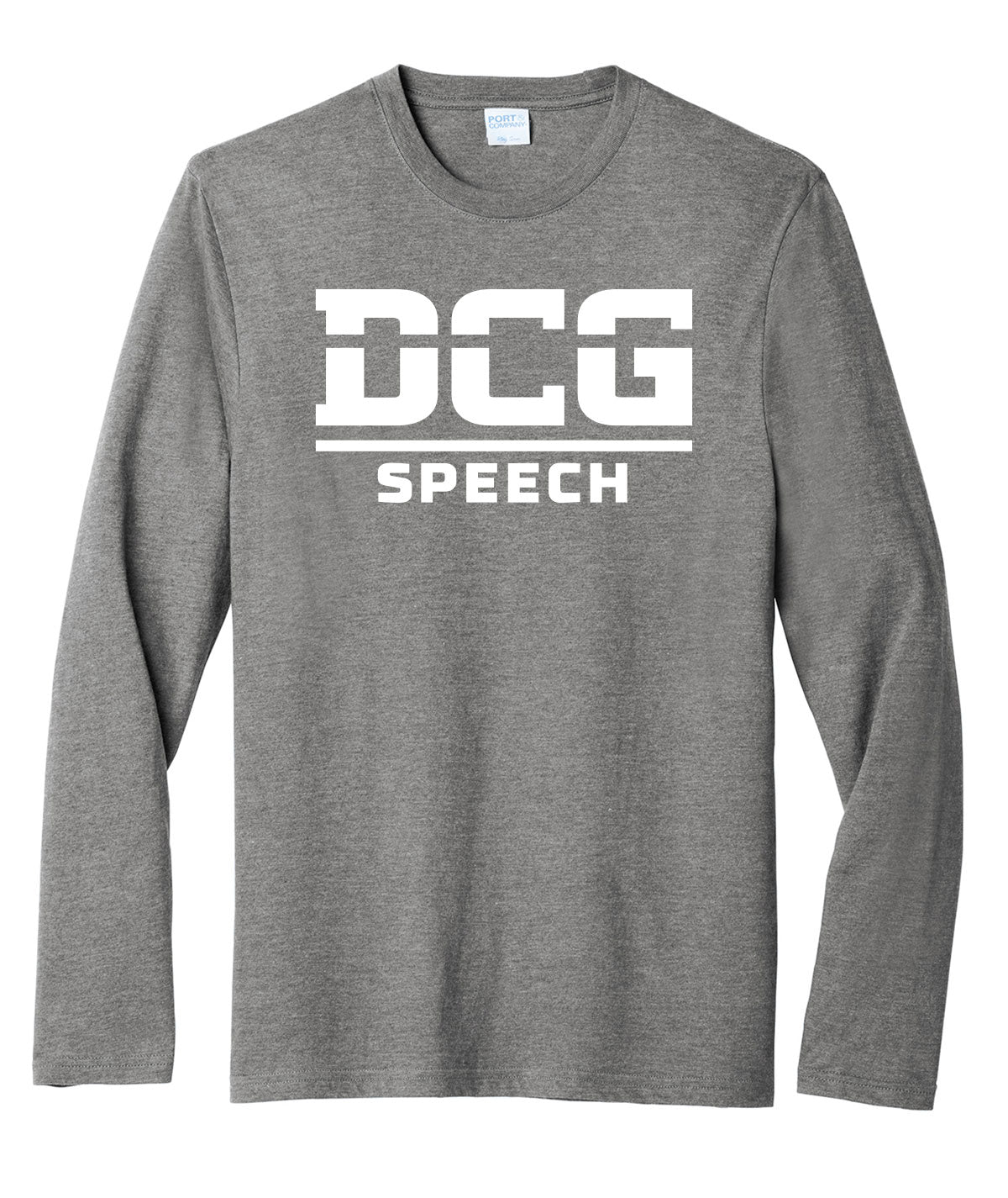 DCG Mustangs Speech Long-Sleeve Soft Tee