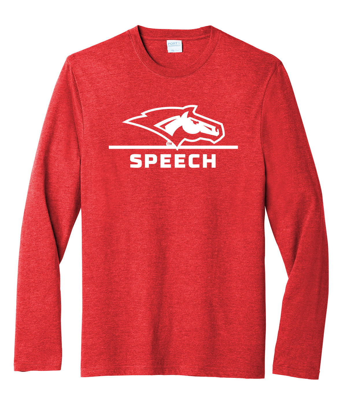 DCG Mustangs Speech Long-Sleeve Soft Tee