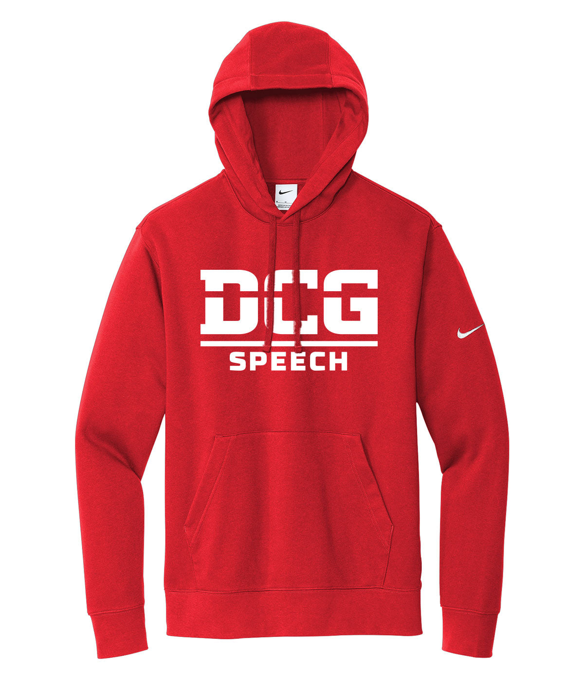 DCG Mustangs Speech Nike Fleece Hoodie