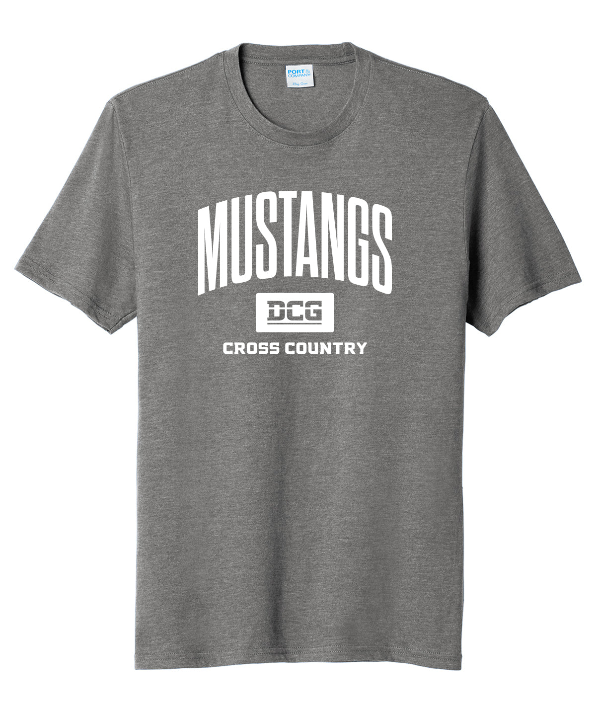 Mustangs Cross Country Arch Soft Tee