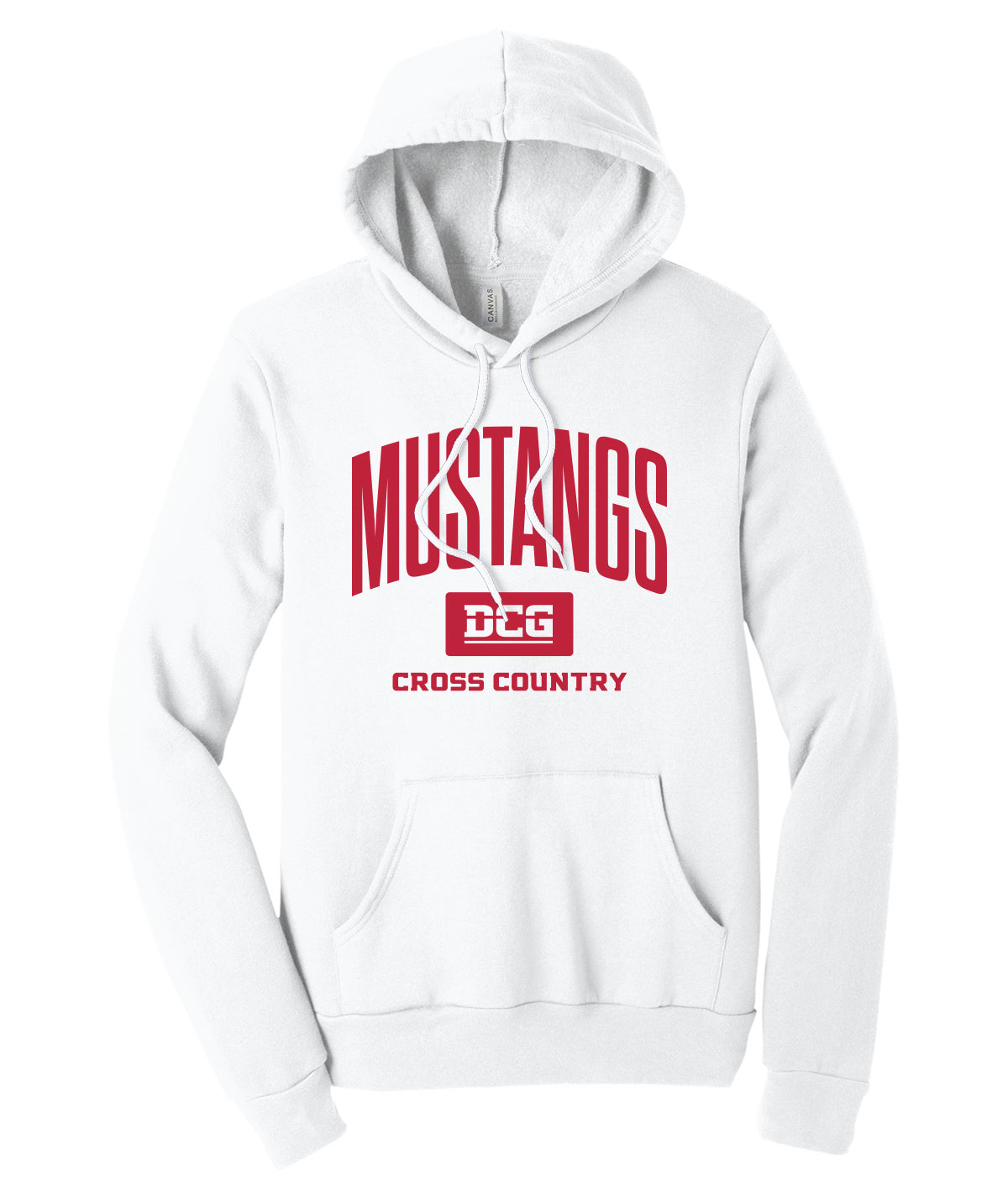 Mustangs Cross Country Arch Softstyle Hoodie