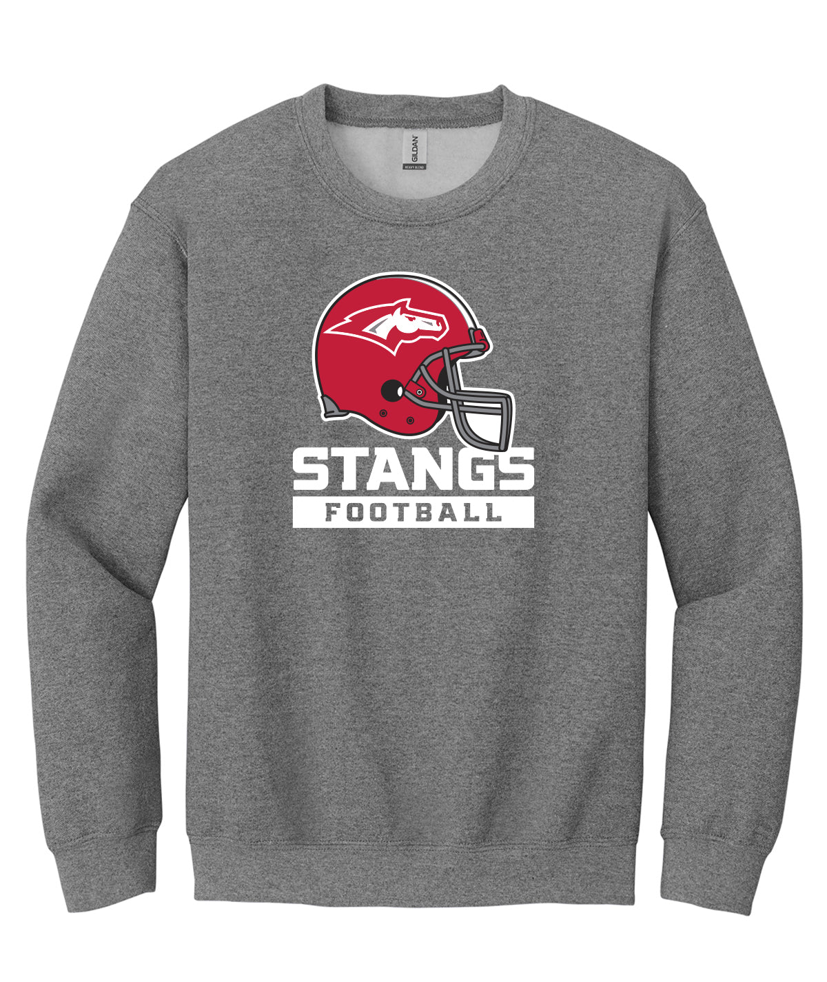 Stangs Football Crewneck Sweatshirt
