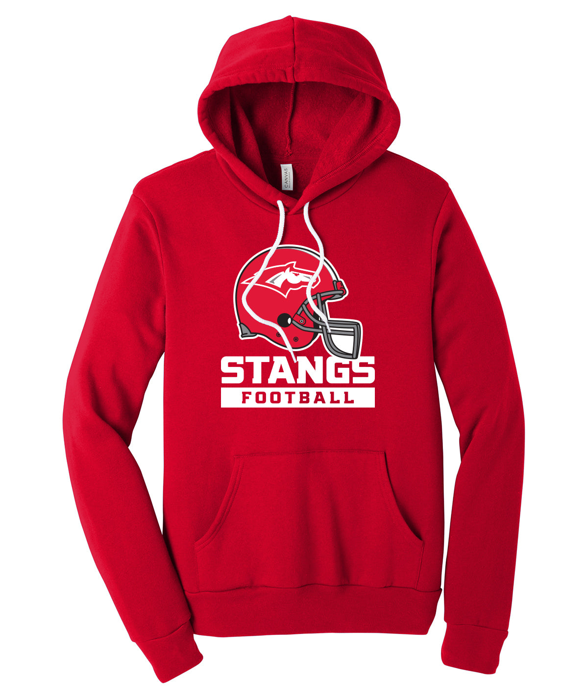 Stangs Football Softstyle Hoodie